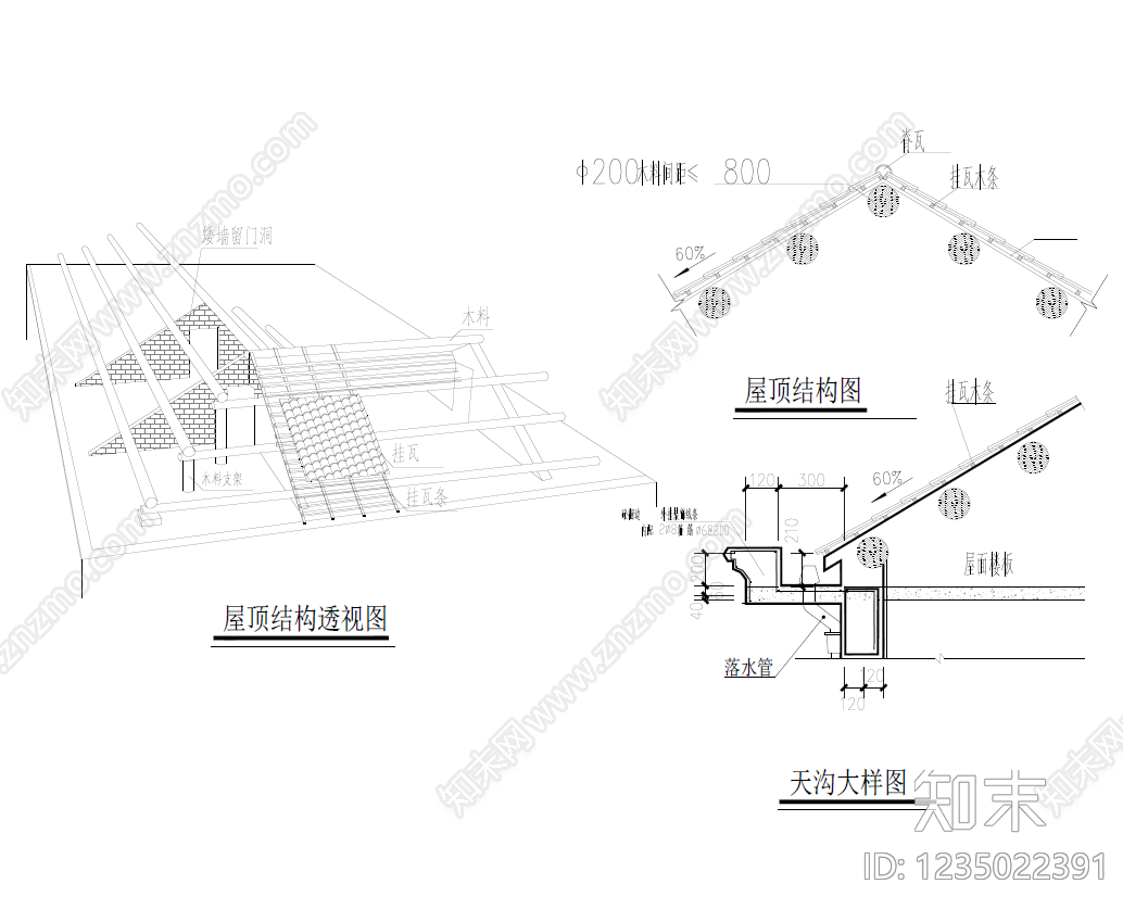景观节点cad施工图下载【ID:1235022391】