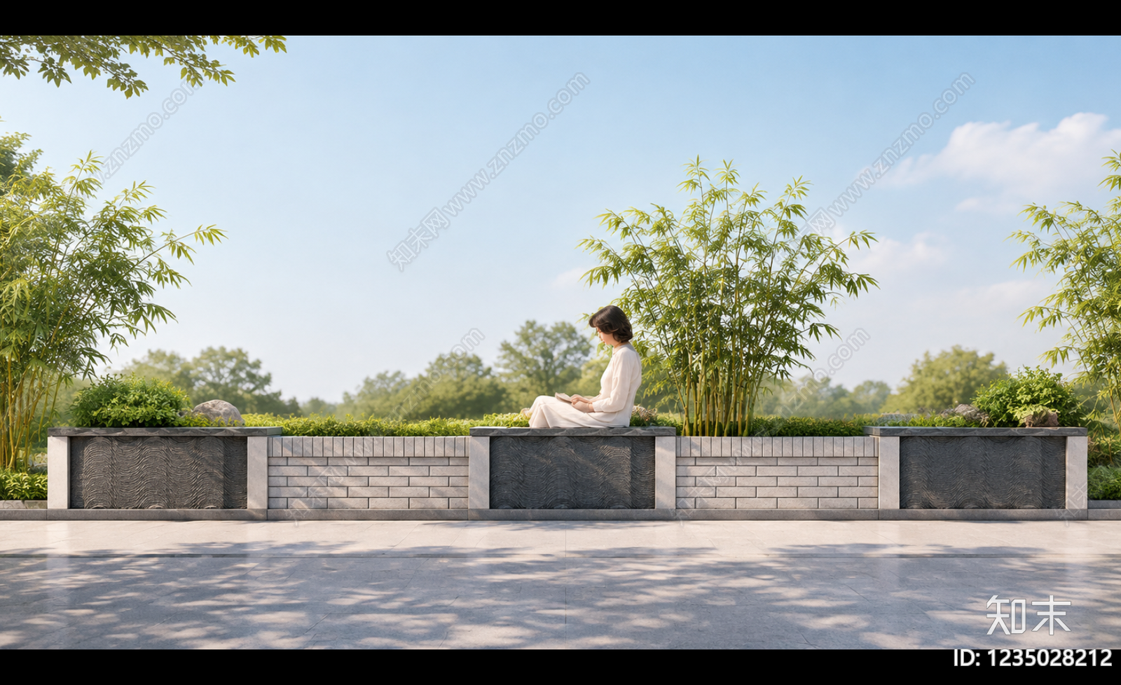 综合景观小品cad施工图下载【ID:1235028212】