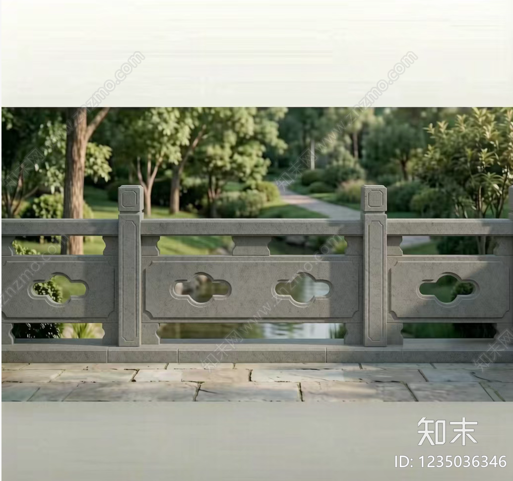 栏杆cad施工图下载【ID:1235036346】