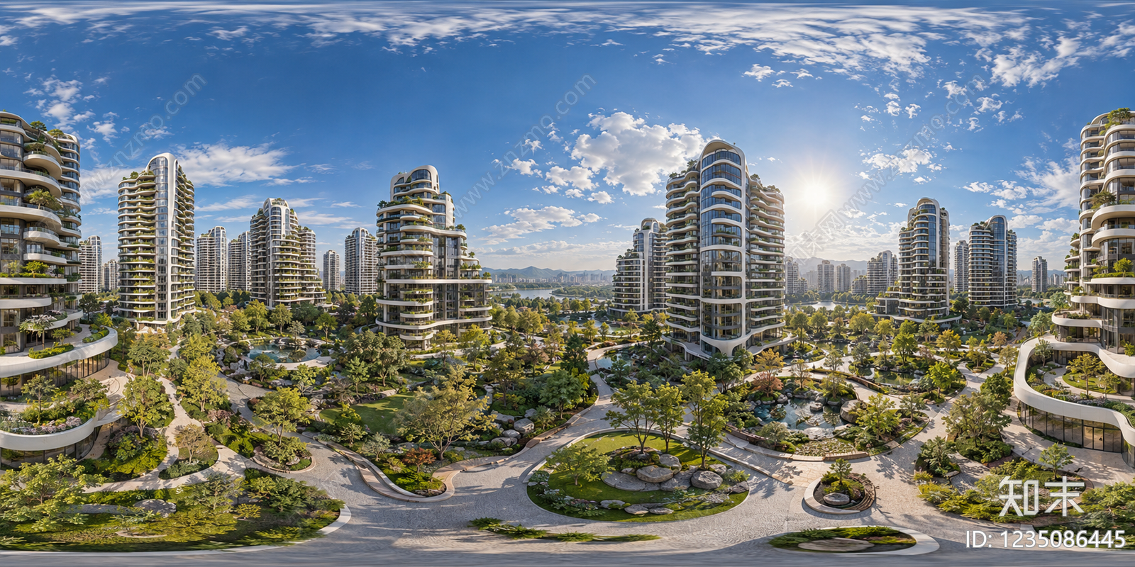 城市HDR贴图下载【ID:1235086445】