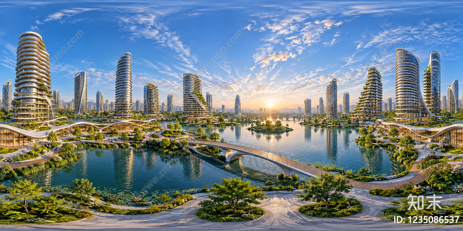 城市HDR贴图下载【ID:1235086537】