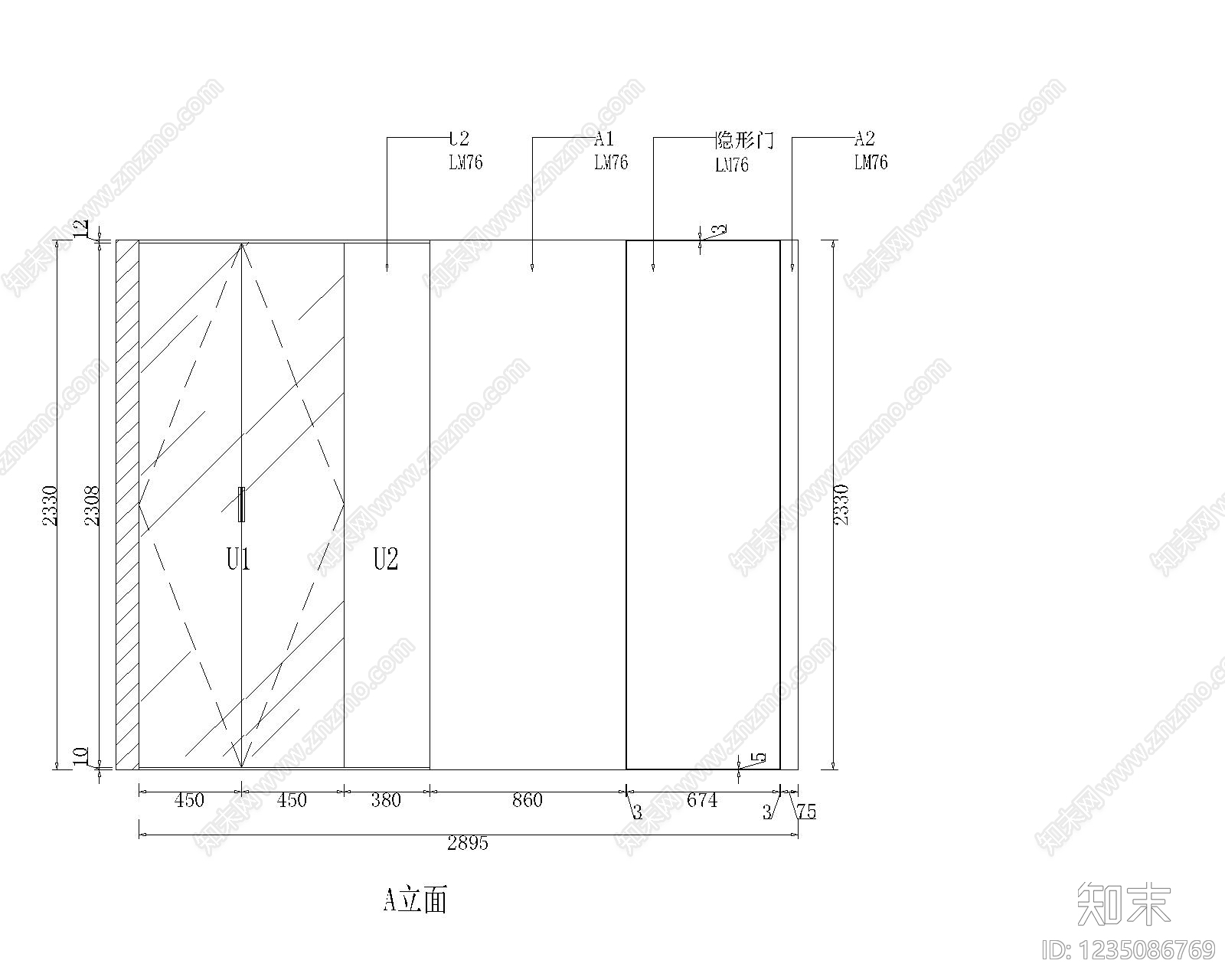 家具图库cad施工图下载【ID:1235086769】
