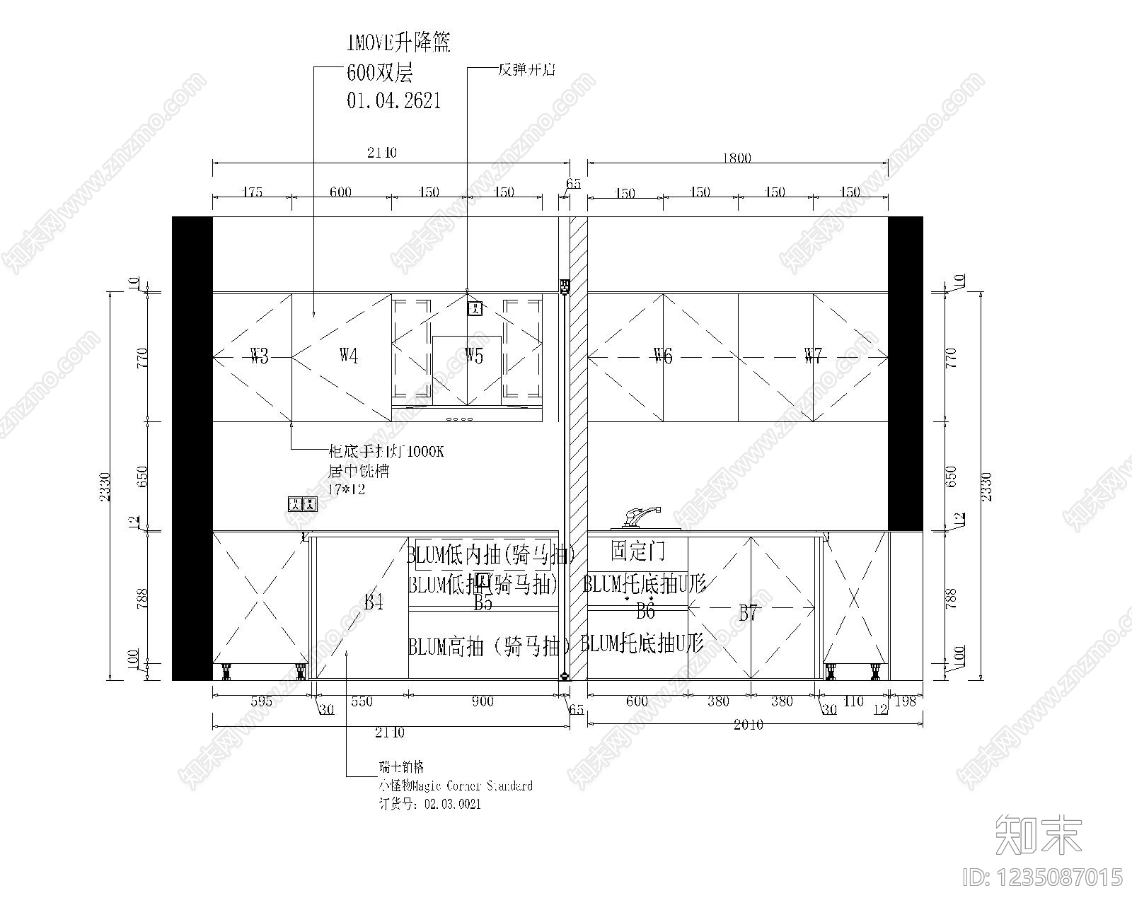 家具图库cad施工图下载【ID:1235087015】