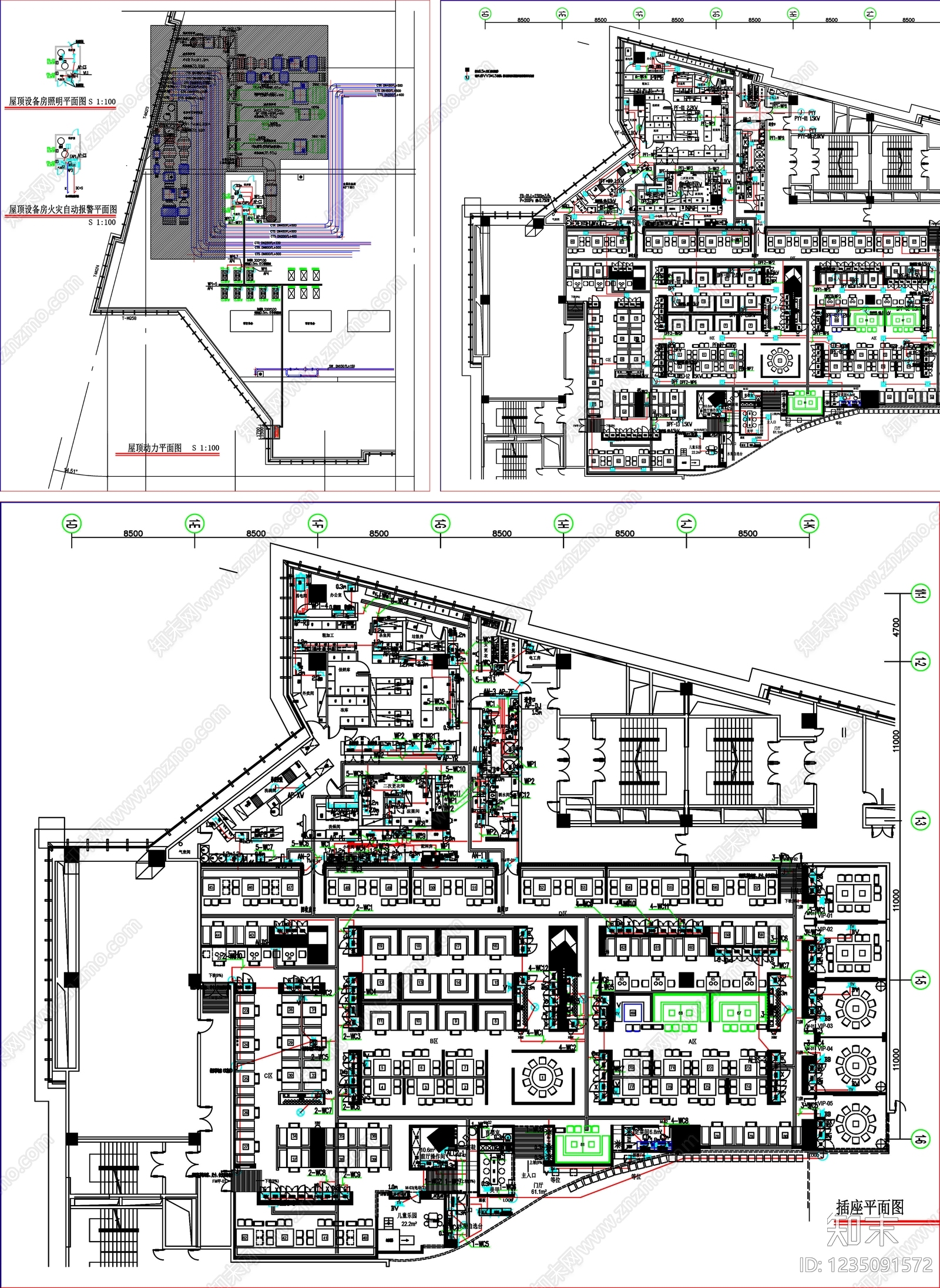 其他图库cad施工图下载【ID:1235091572】