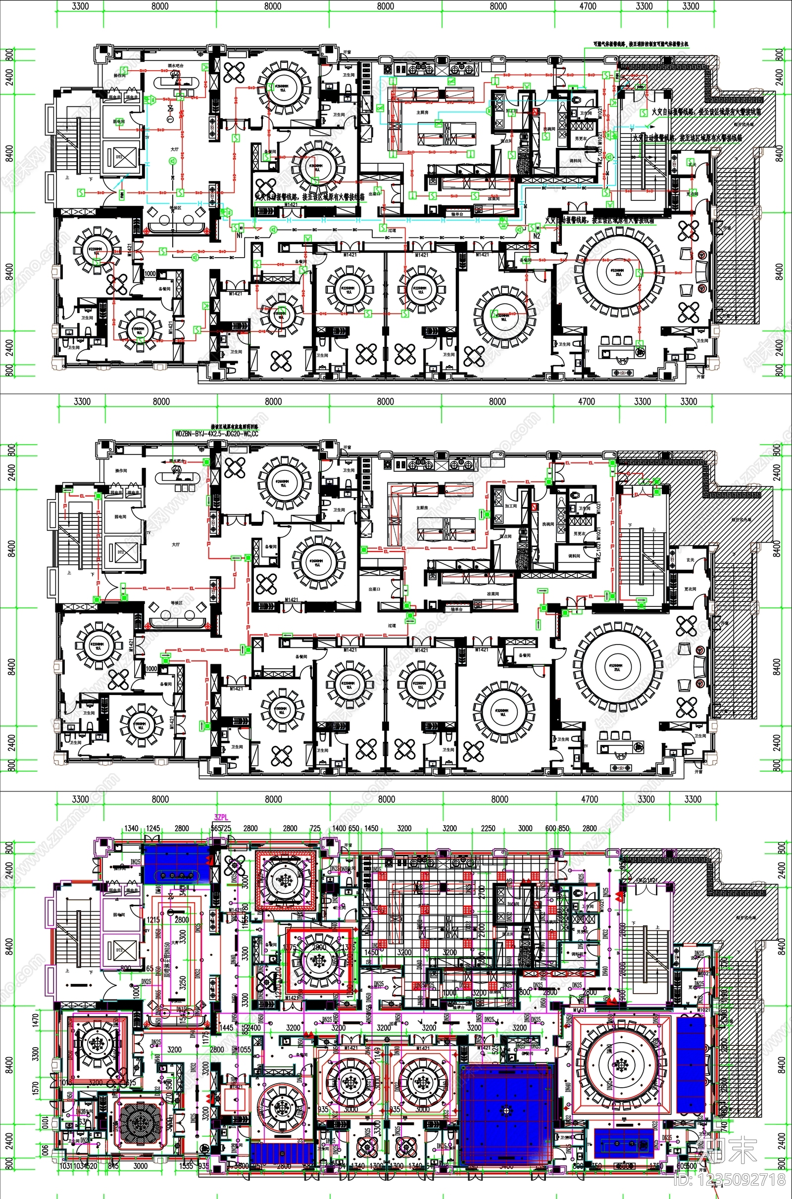 其他图库cad施工图下载【ID:1235092718】