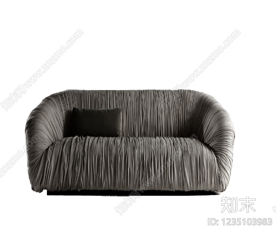 沙发cad施工图下载【ID:1235103983】