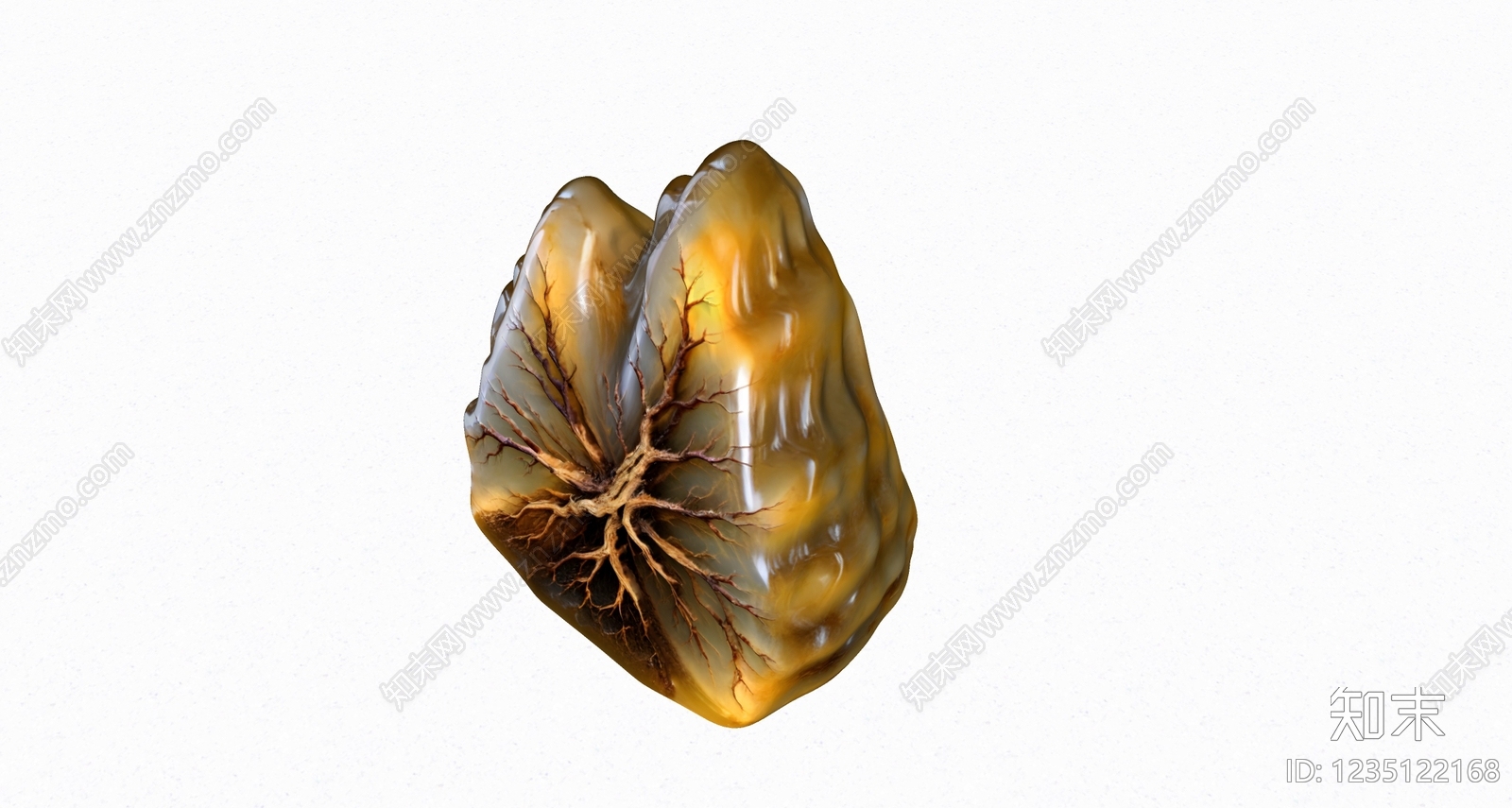 新中式雕塑摆件SU模型下载【ID:1235122168】