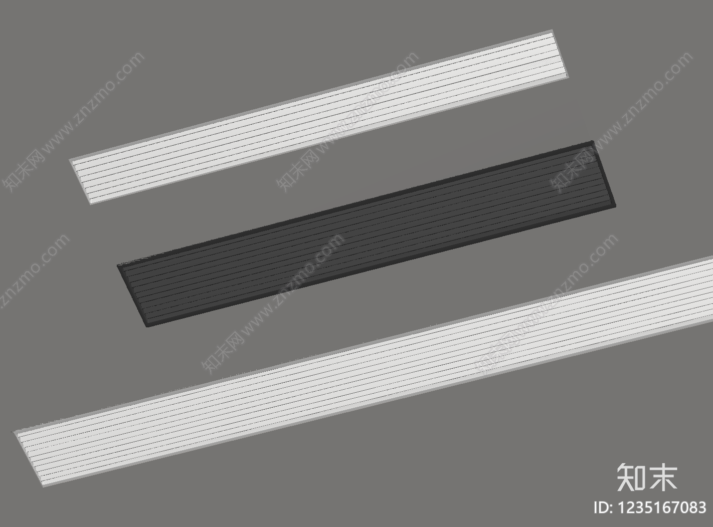 极简空调出风口3D模型下载【ID:1235167083】