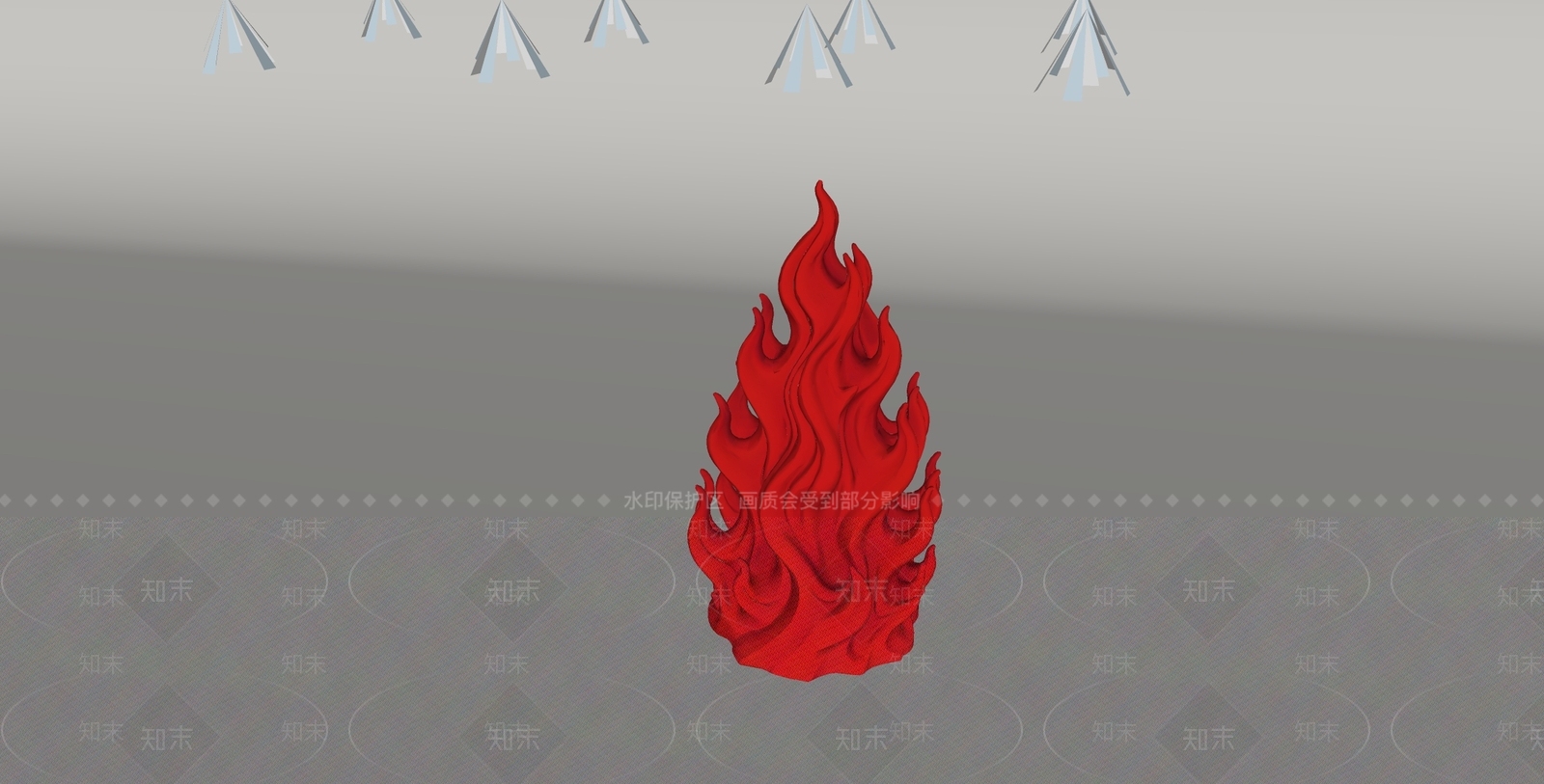 现代雕塑摆件SU模型下载【ID:1235167898】