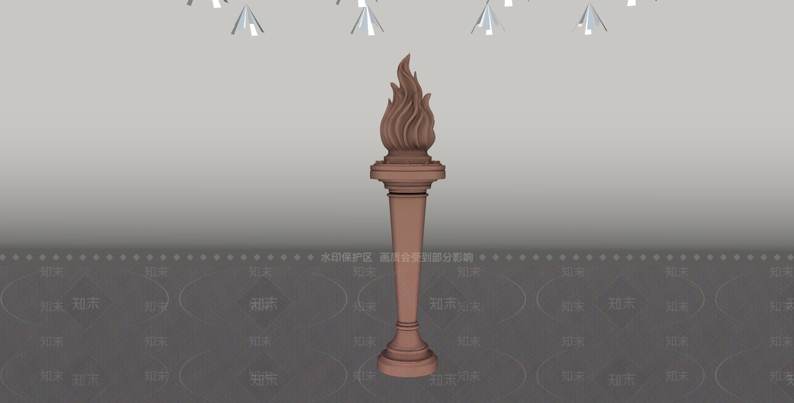 欧式雕塑摆件SU模型下载【ID:1235168230】