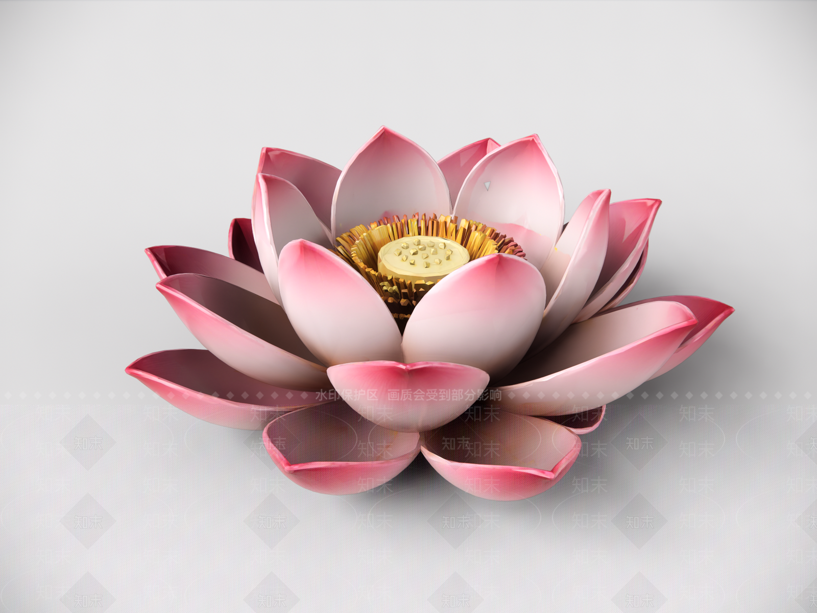 中式雕塑摆件SU模型下载【ID:1235169985】