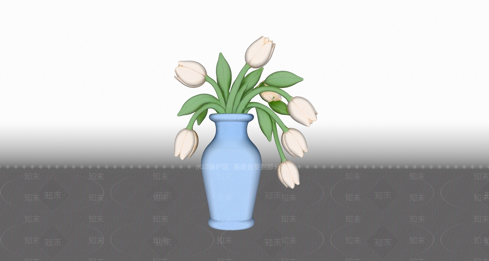 现代简约花瓶SU模型下载【ID:1235170563】