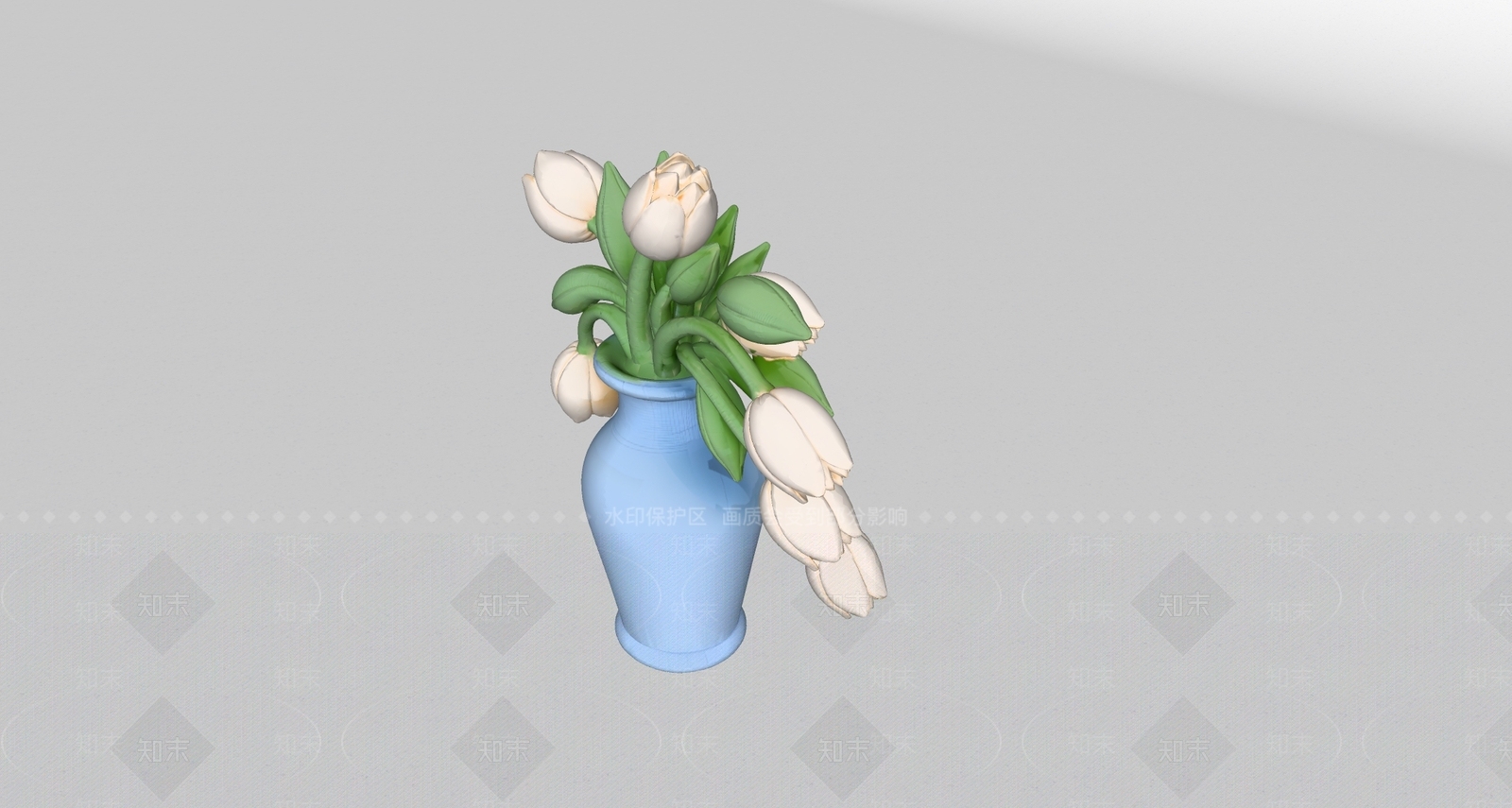 现代简约花瓶SU模型下载【ID:1235170563】