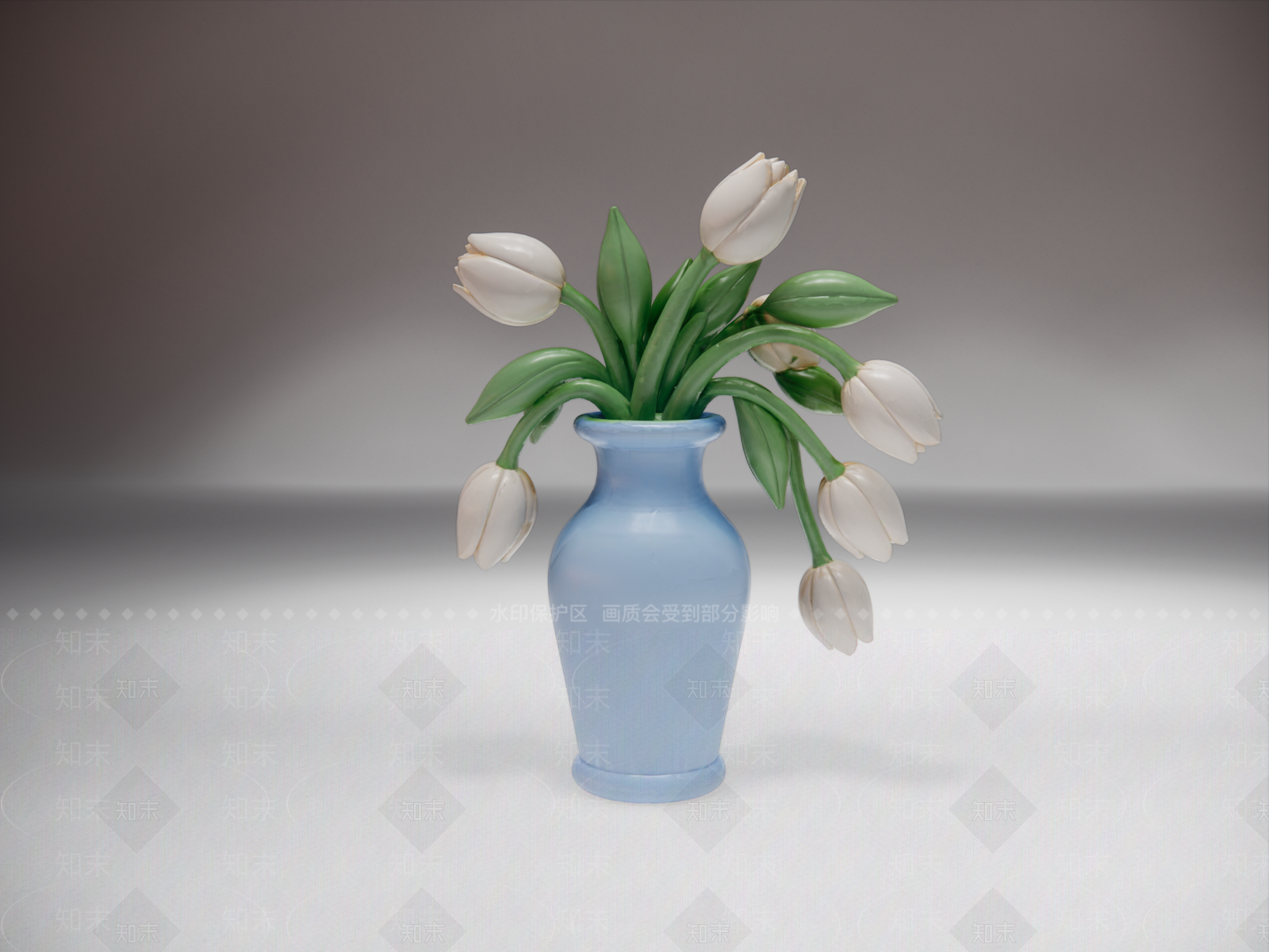 现代简约花瓶SU模型下载【ID:1235170563】