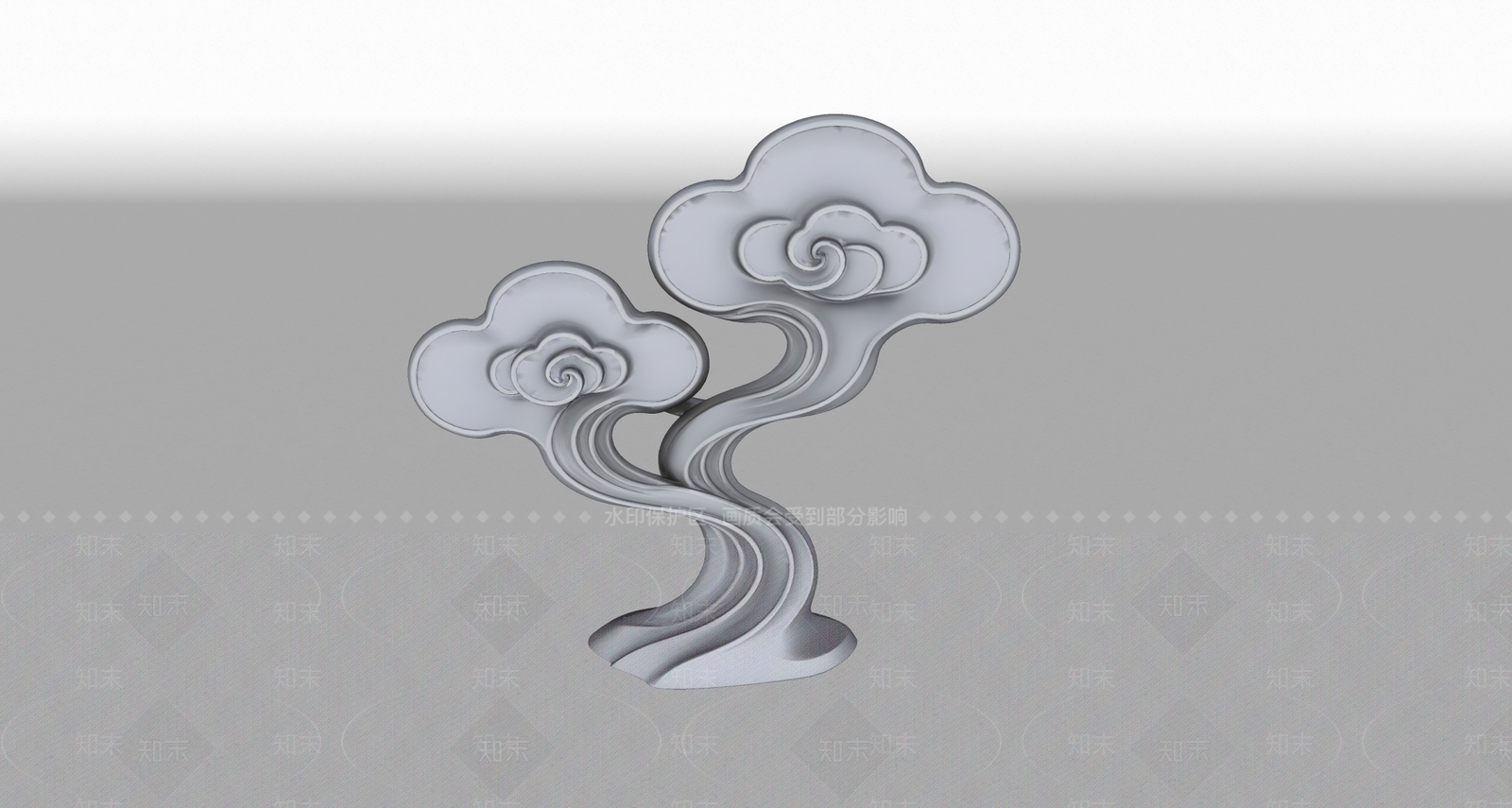 新中式雕塑摆件SU模型下载【ID:1235171476】