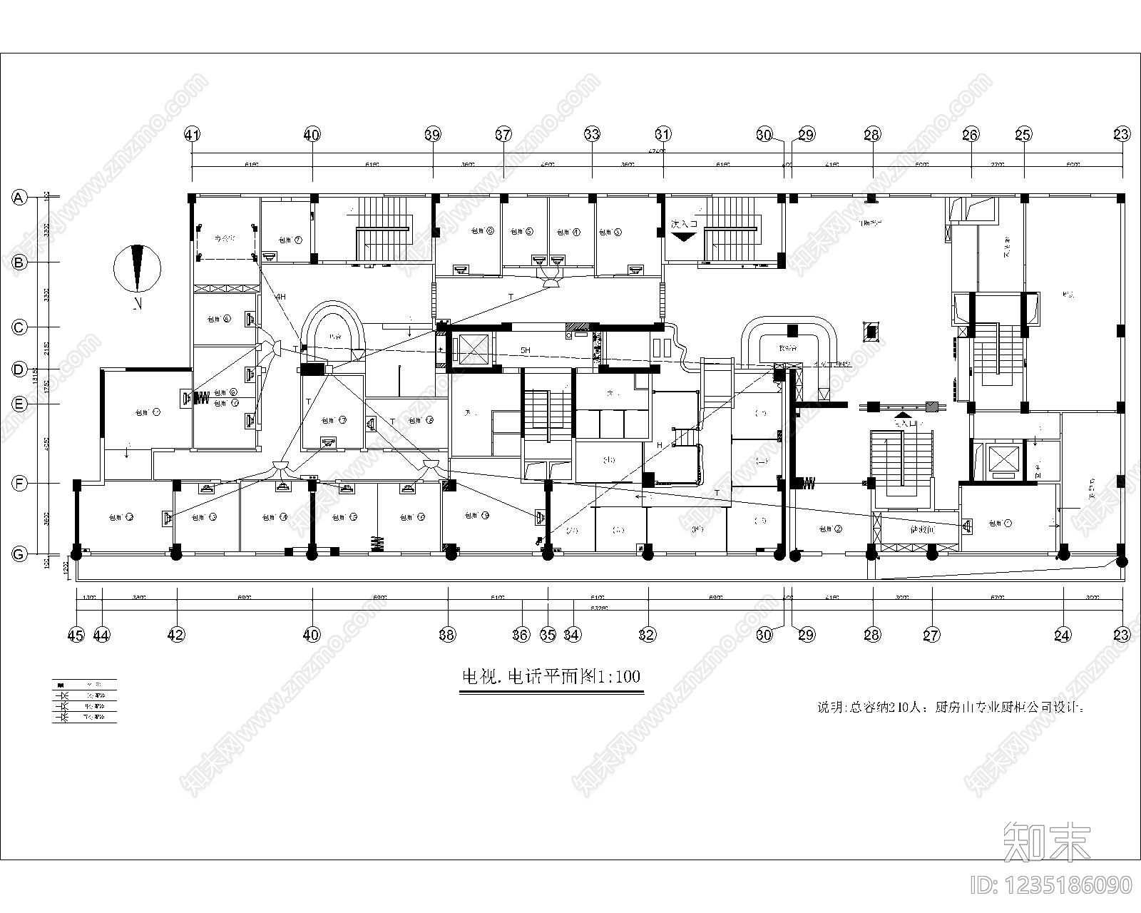 现代电气节点CAD图纸