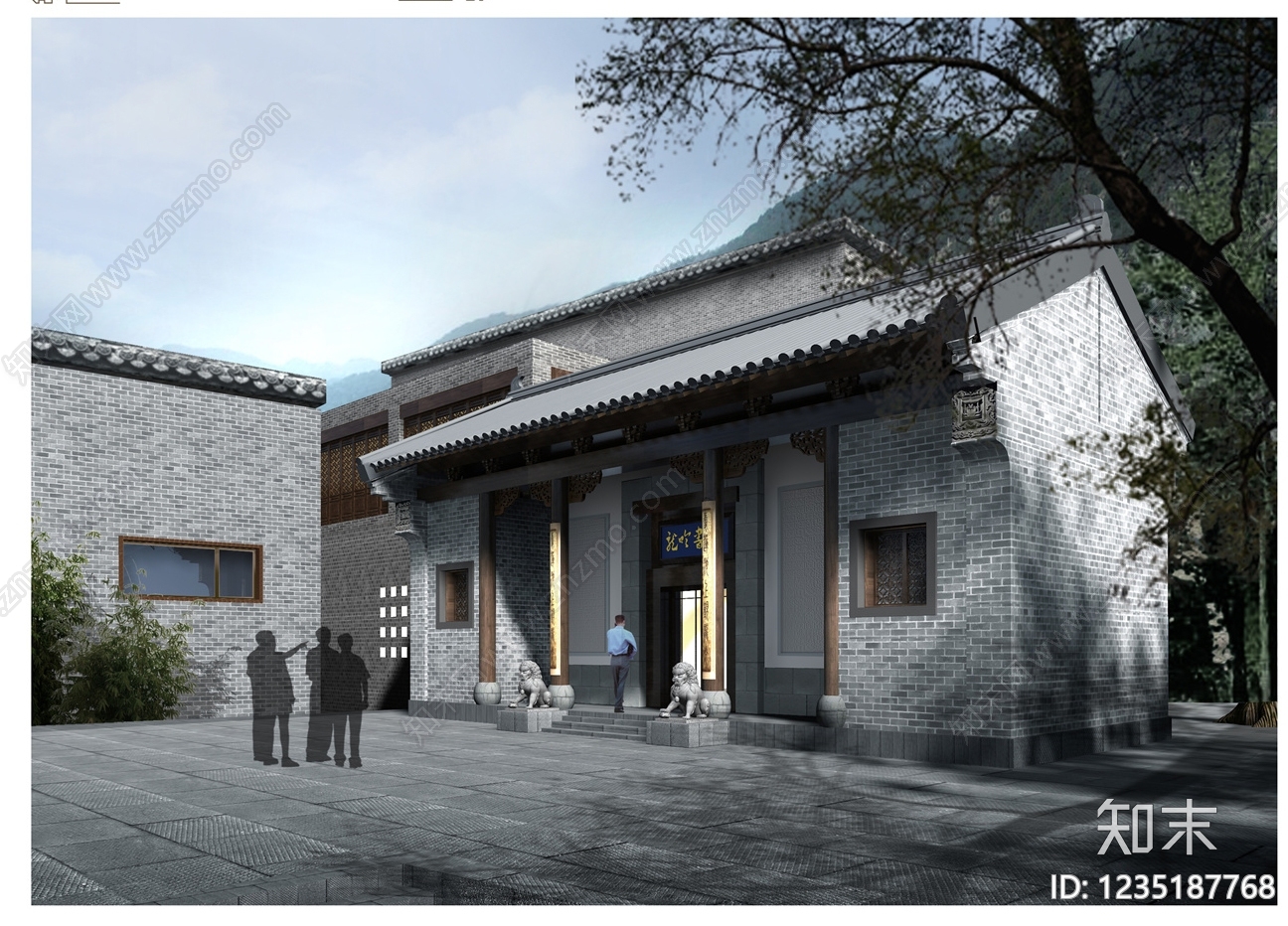 中式会所CAD图纸