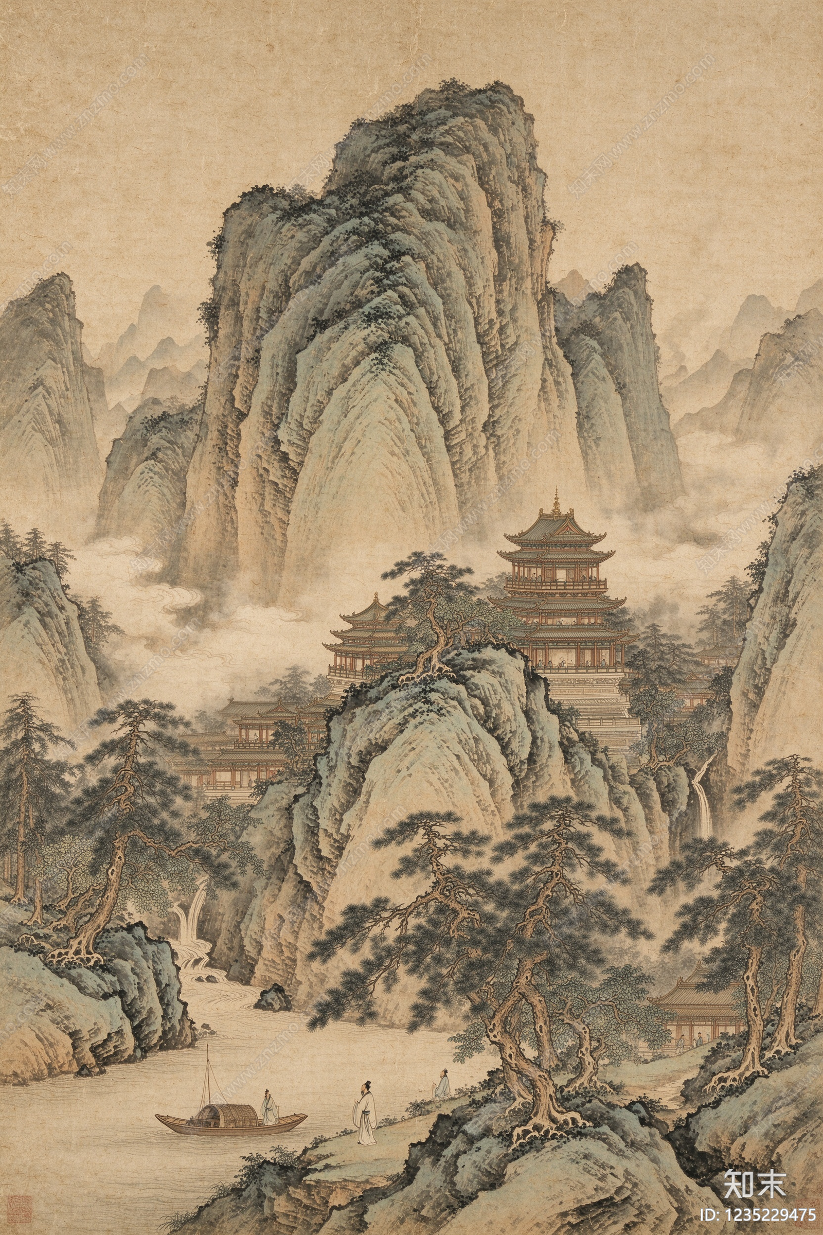风景高清贴图材质