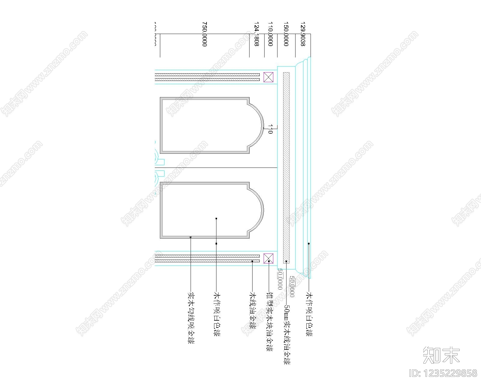 门cad施工图下载【ID:1235229858】