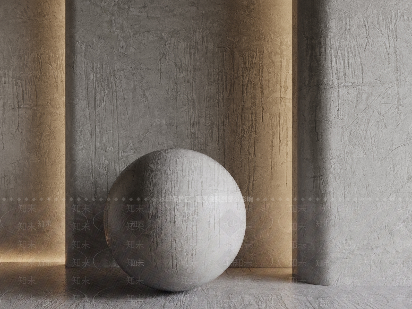 侘寂涂料3D模型下载【ID:1235235600】
