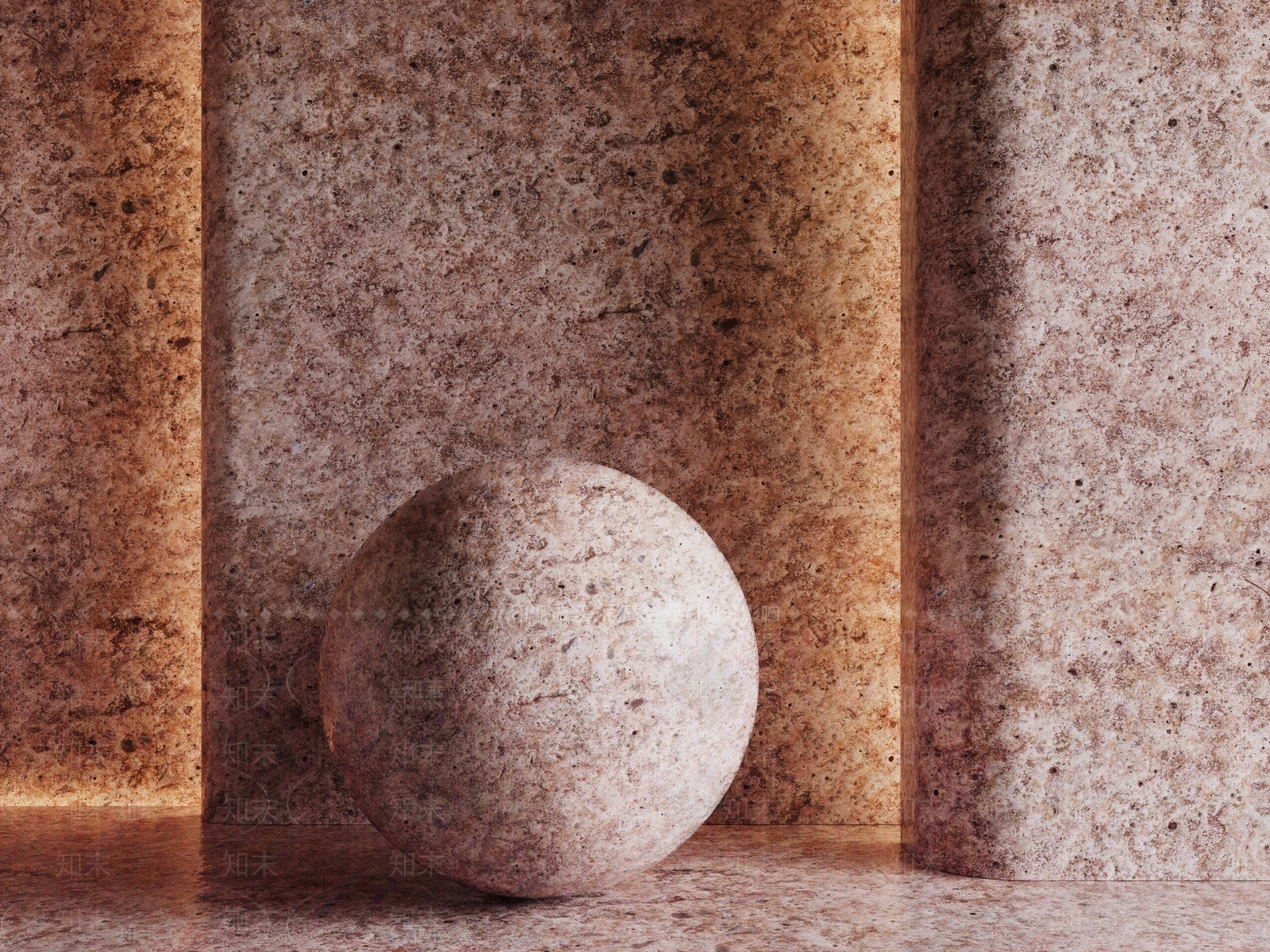 侘寂涂料3D模型下载【ID:1235239840】