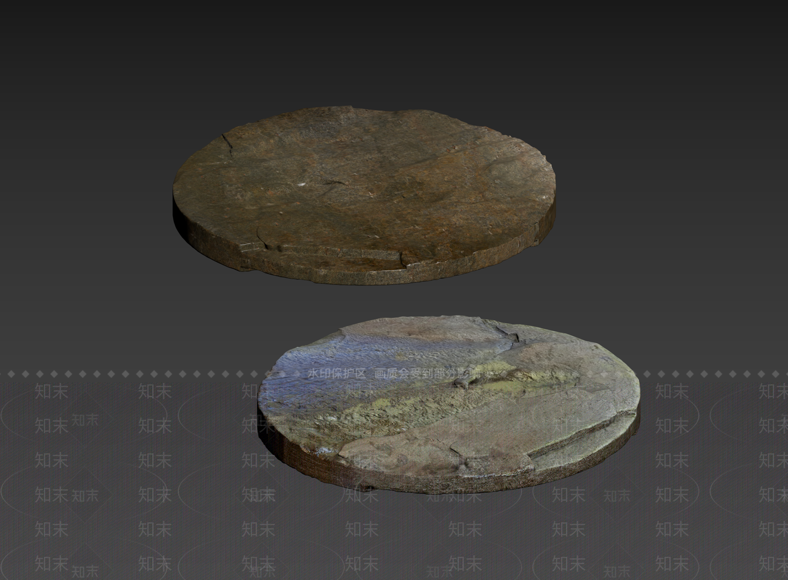 工业风石头3D模型下载【ID:1235245885】