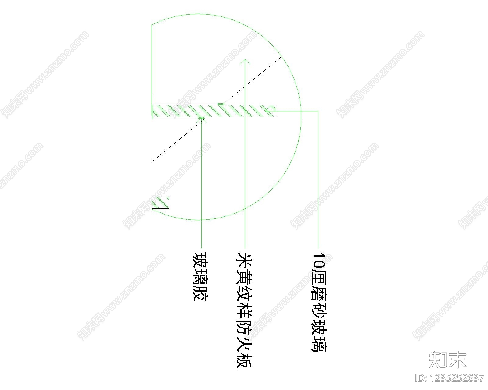 柜子cad施工图下载【ID:1235252637】