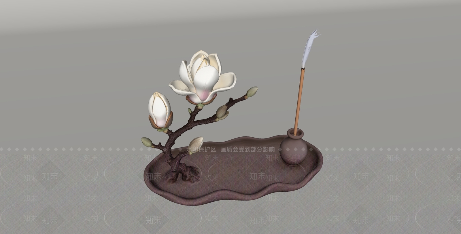 新中式其他摆件SU模型下载【ID:1235255548】