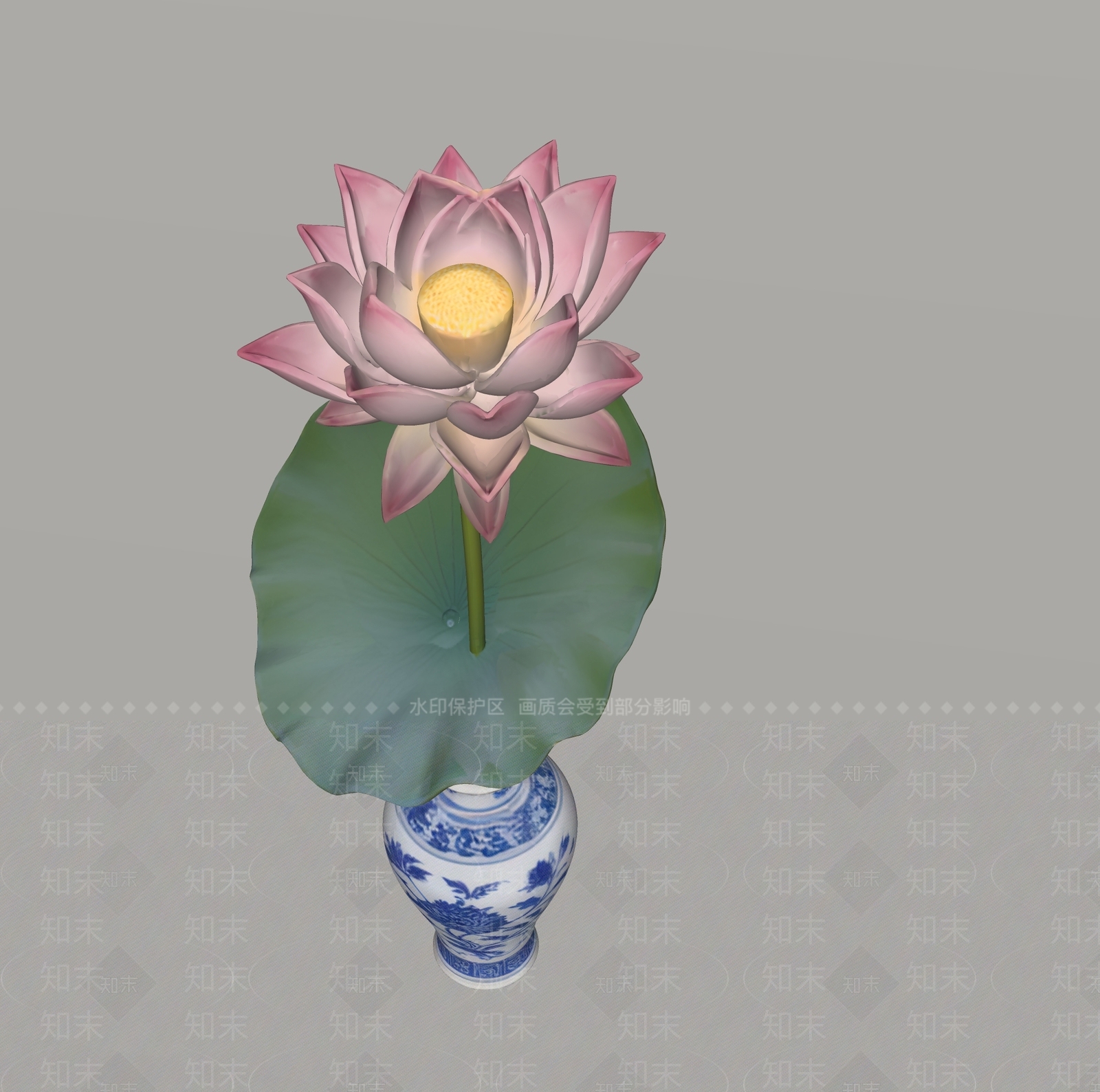 中式花艺SU模型下载【ID:1235257443】