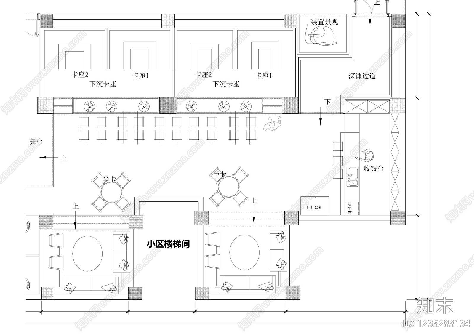 工装平面图cad施工图下载【ID:1235283134】