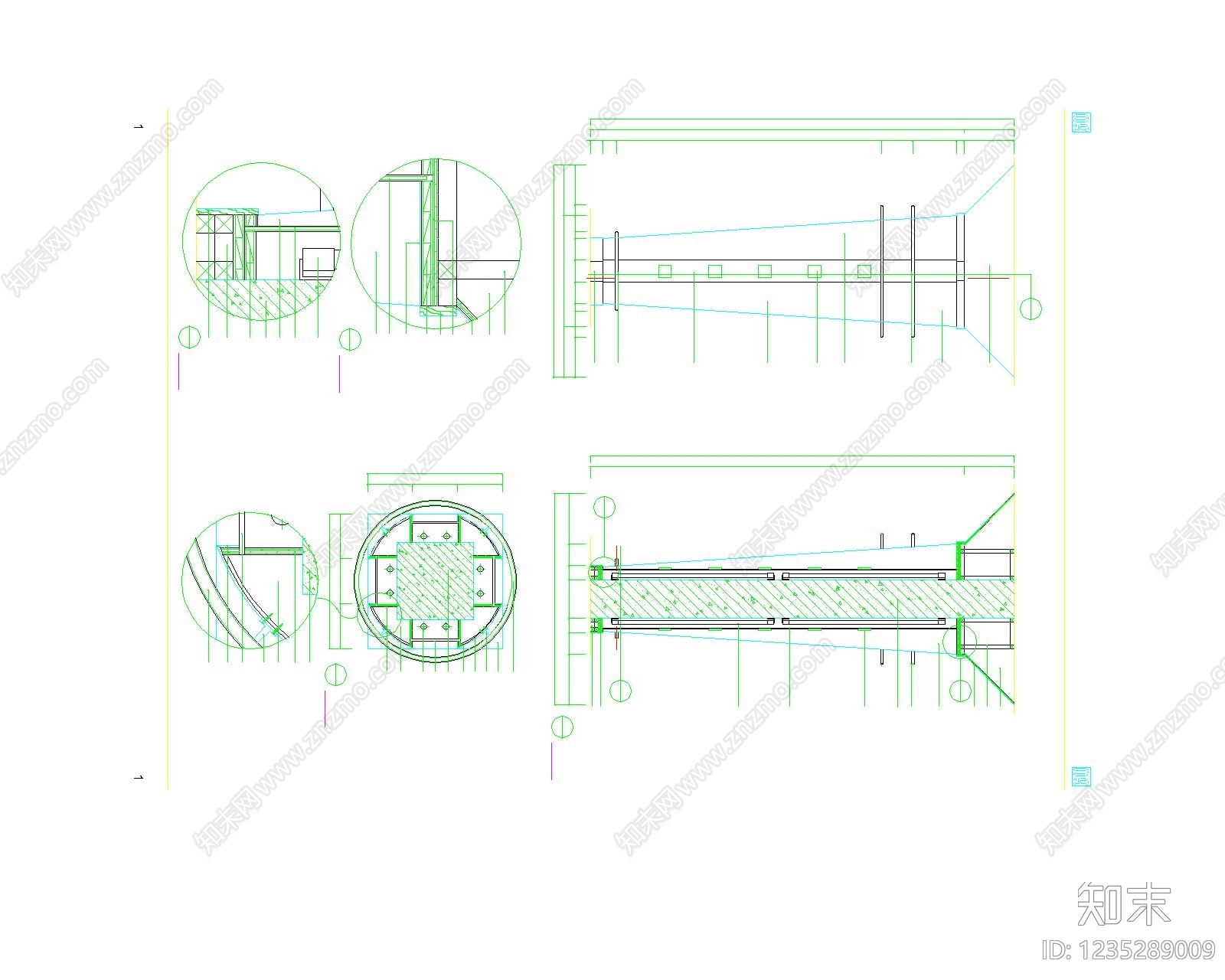 其他图库cad施工图下载【ID:1235289009】
