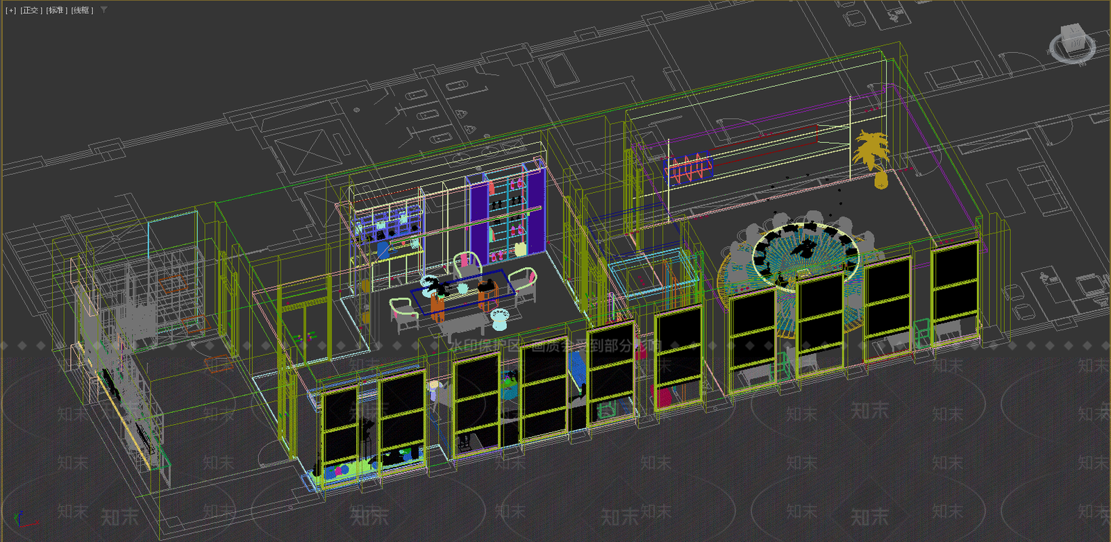 接待室3D模型下载【ID:1235292715】