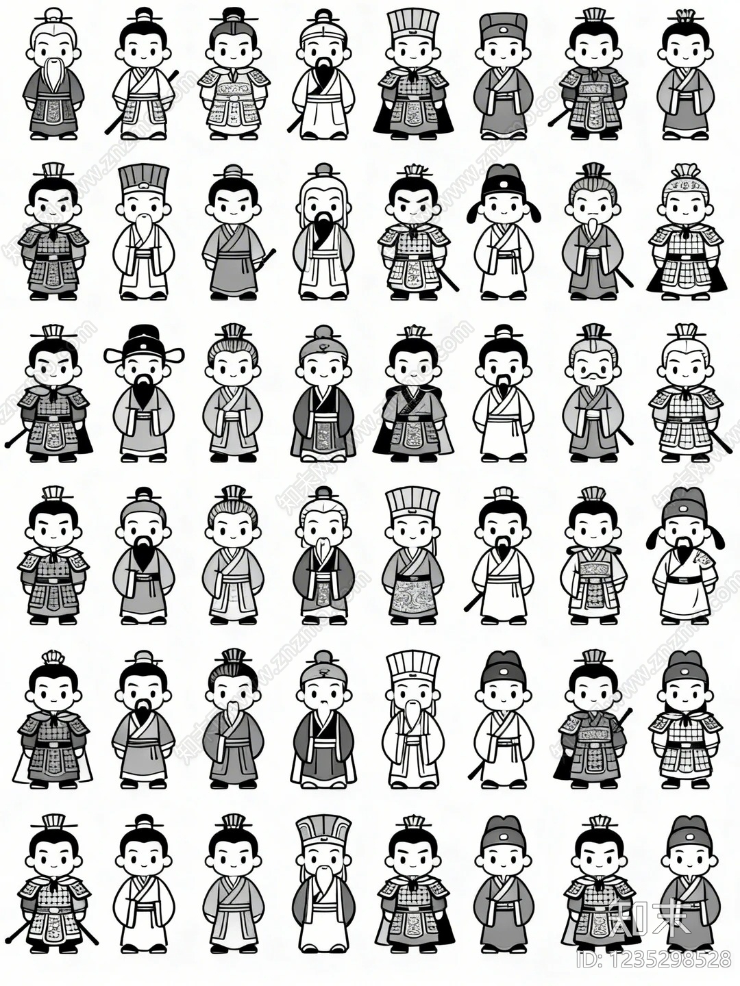 人物CAD图纸