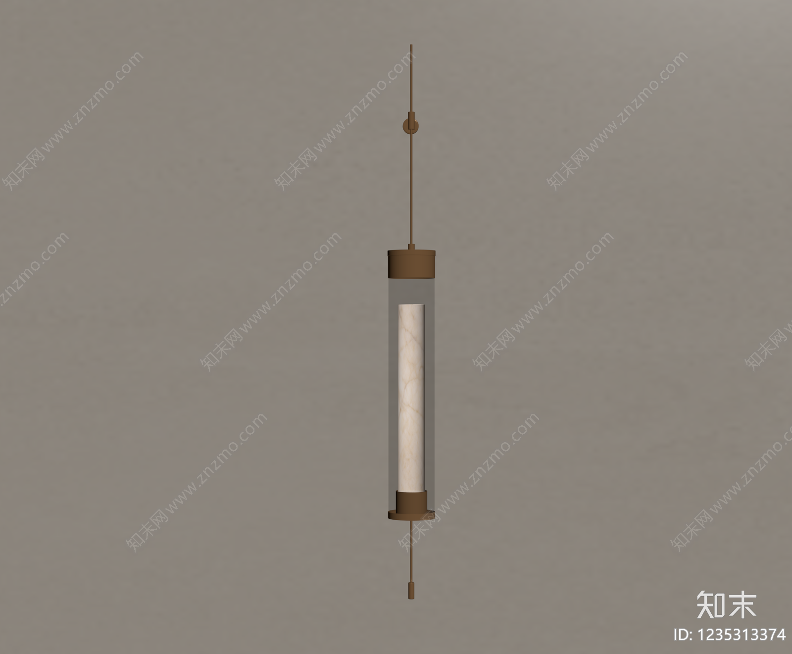 轻奢长条壁灯SU模型下载【ID:1235313374】