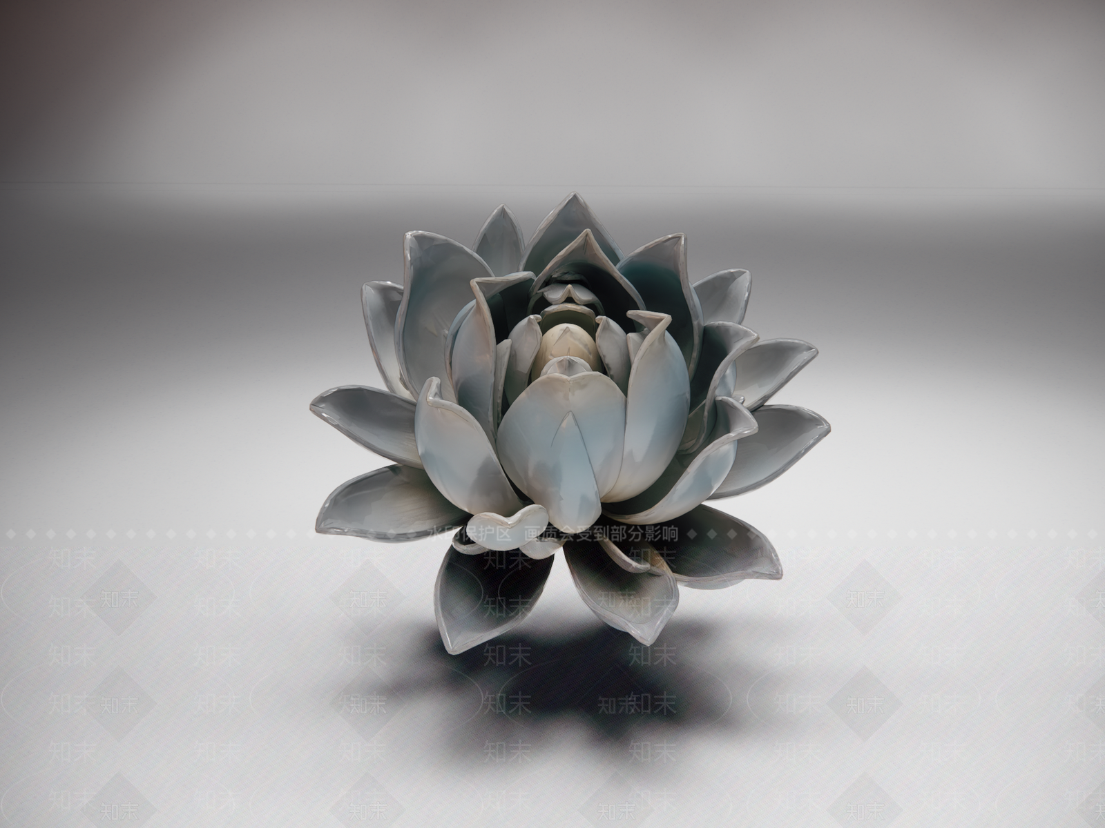 禅意雕塑摆件SU模型下载【ID:1235321916】