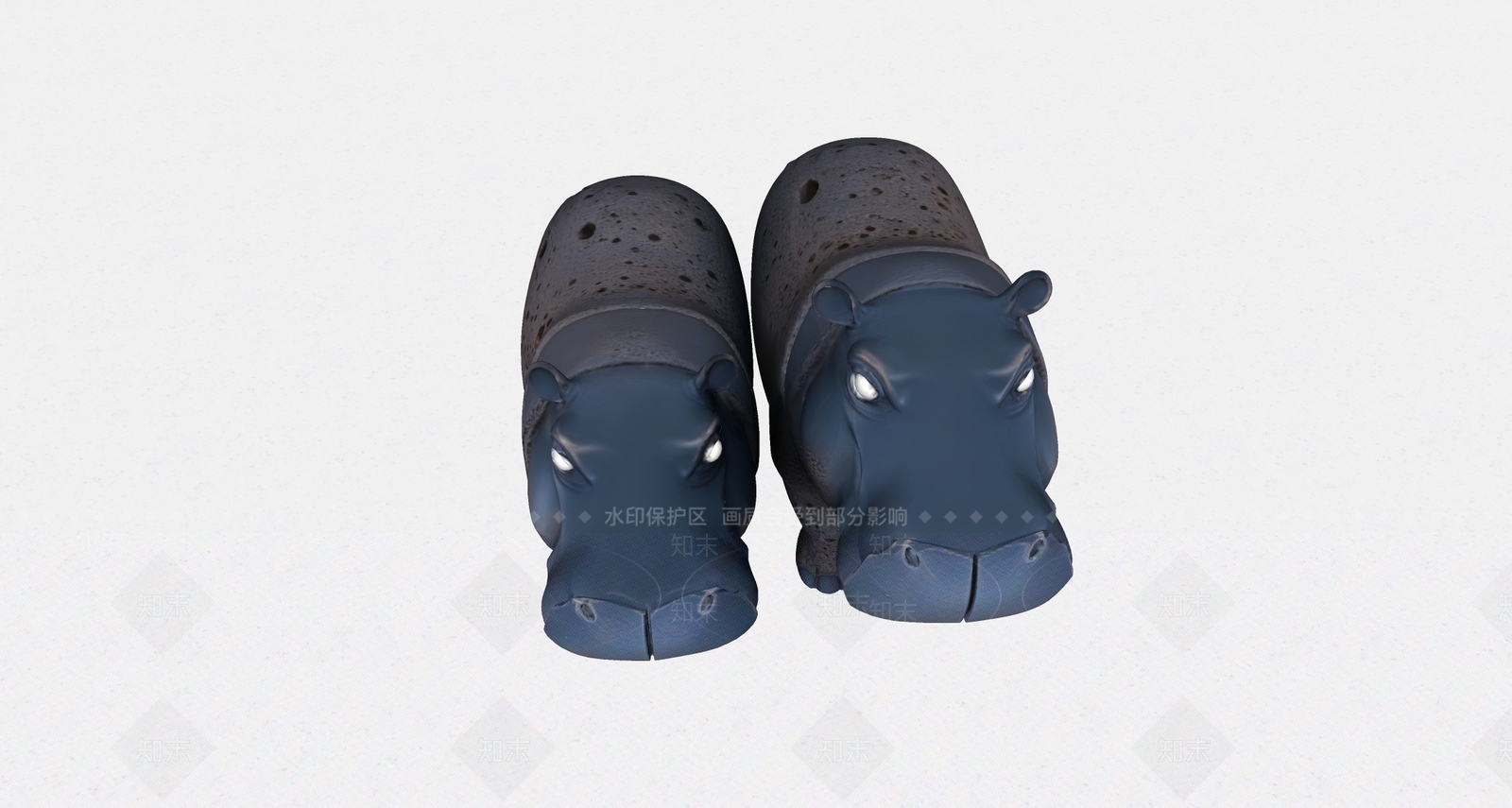 侘寂雕塑摆件SU模型下载【ID:1235323273】