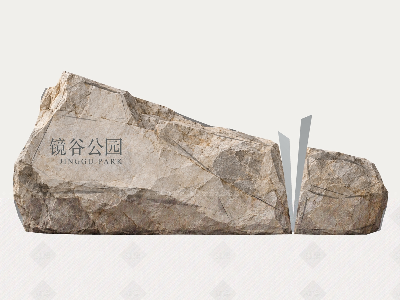 解构主义景观导视SU模型下载【ID:1235336002】