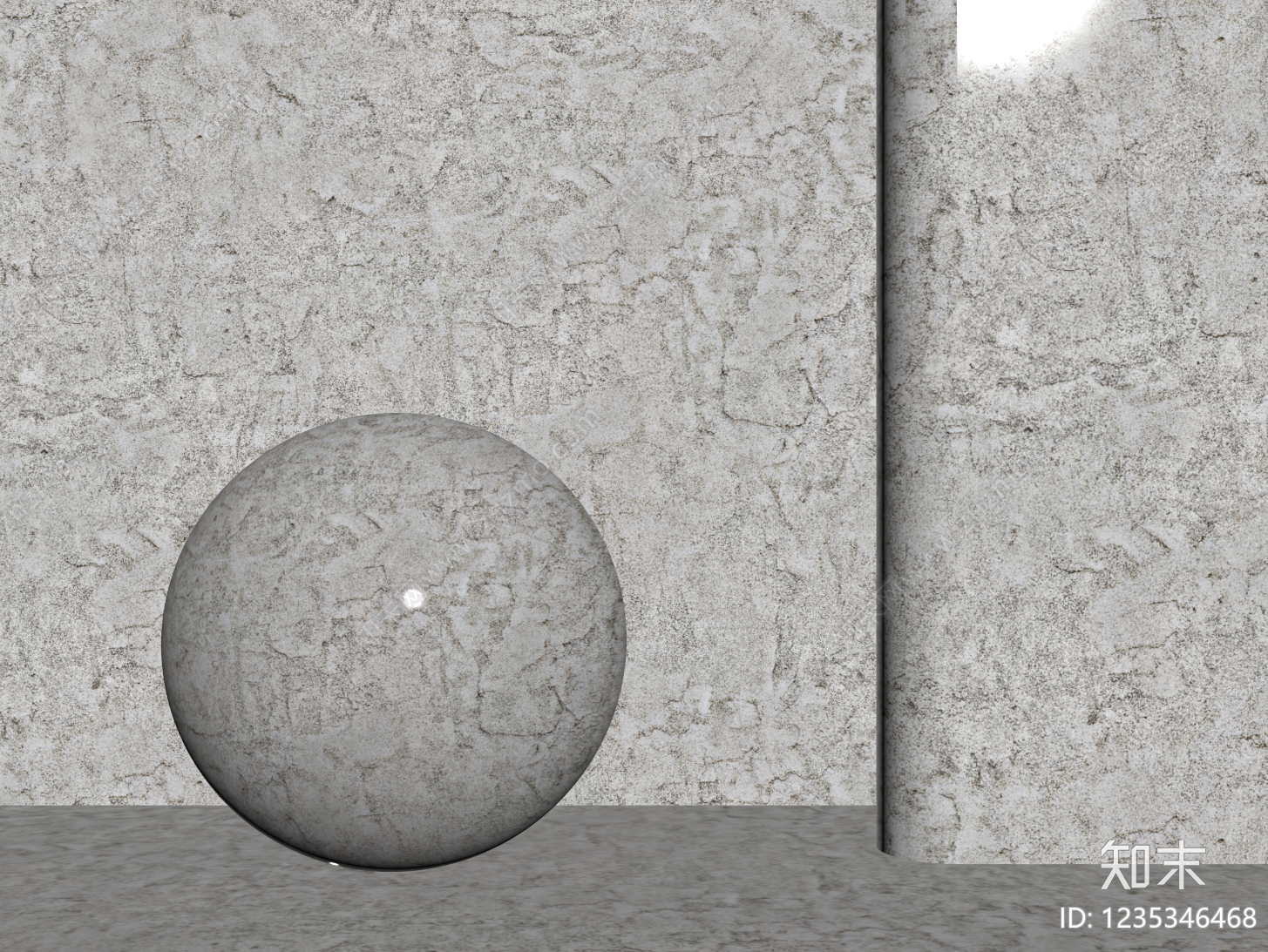 侘寂涂料3D模型下载【ID:1235346468】
