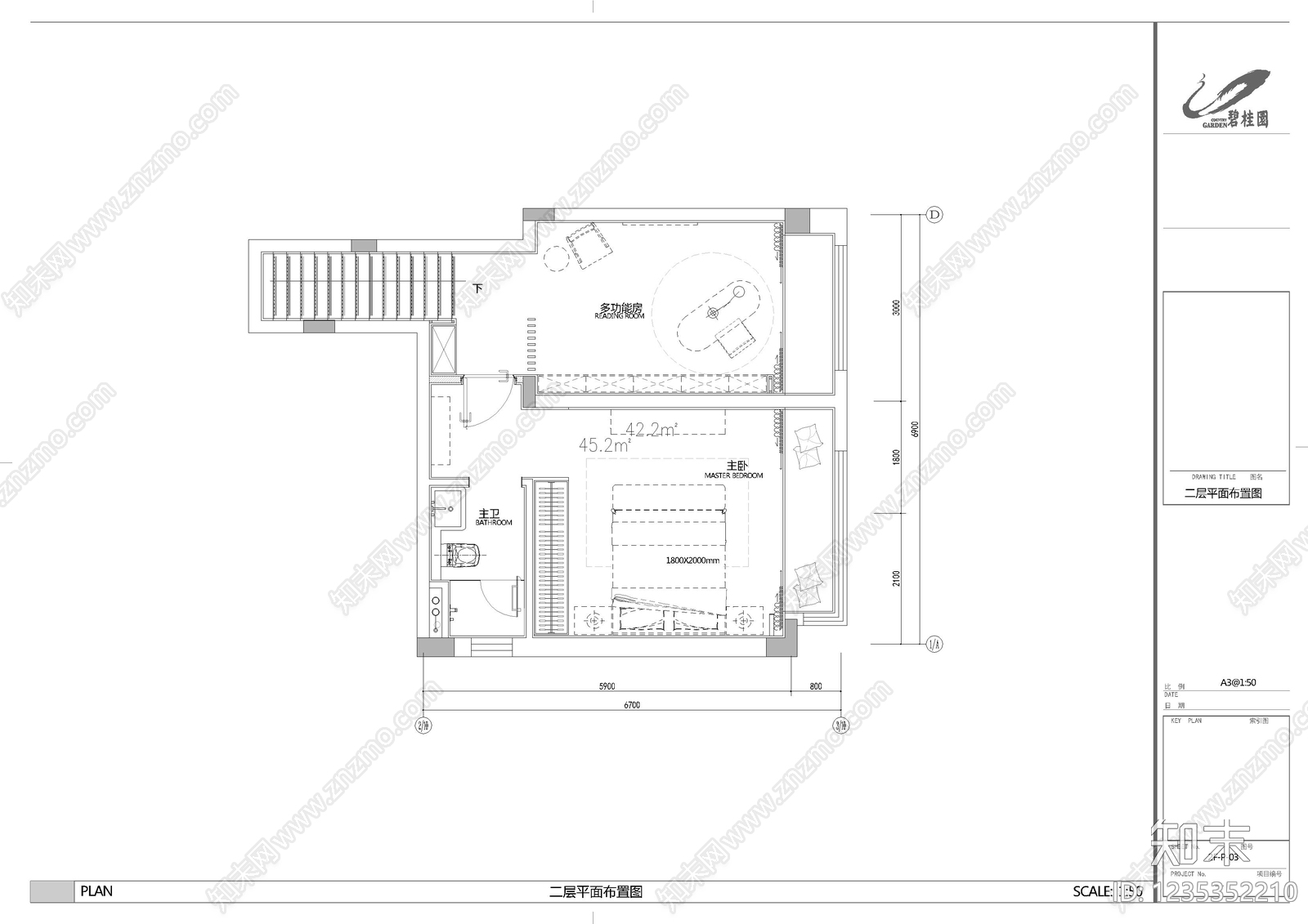 样板间cad施工图下载【ID:1235352210】