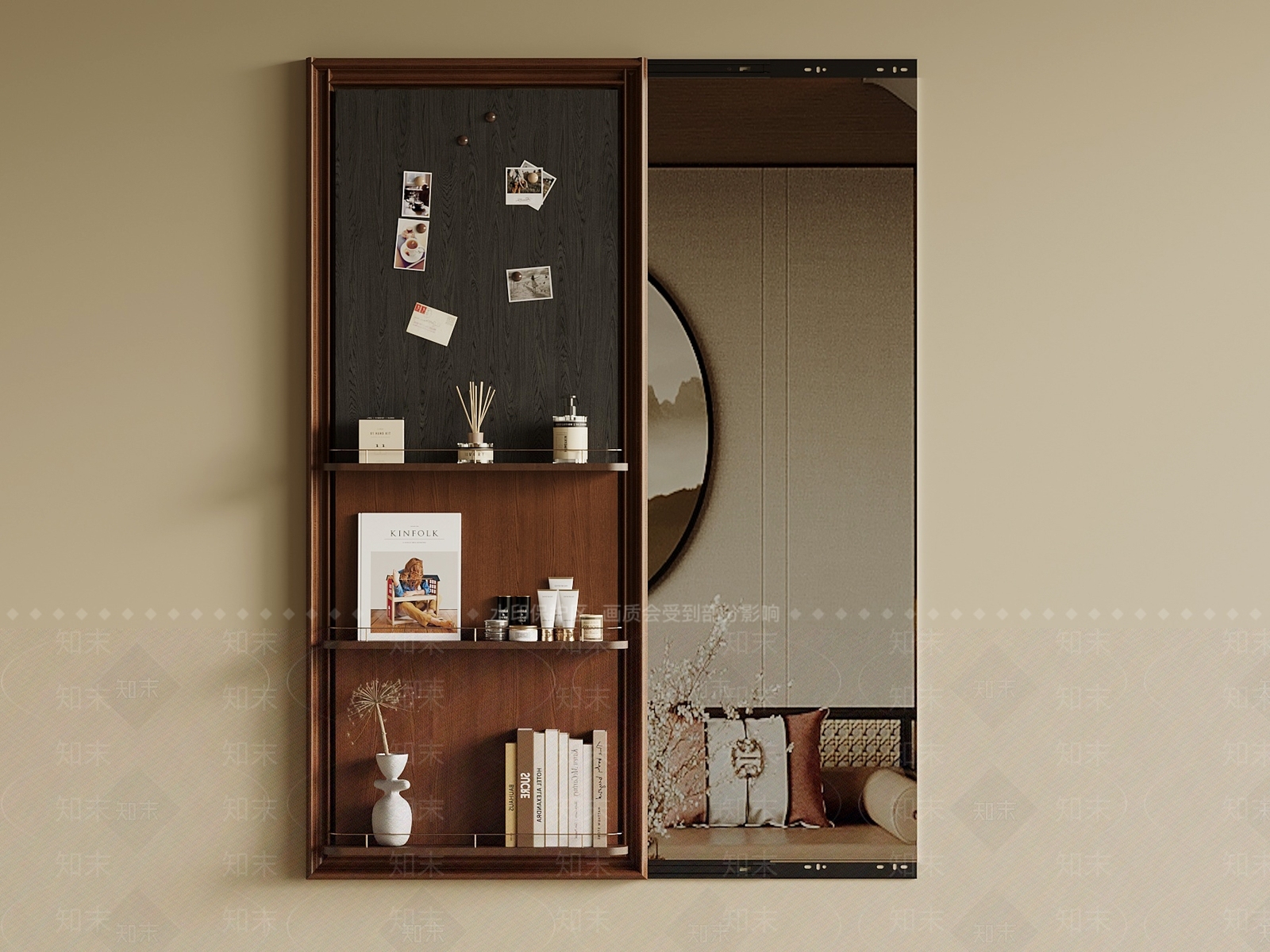 中古风其他柜子SU模型下载【ID:1235435221】