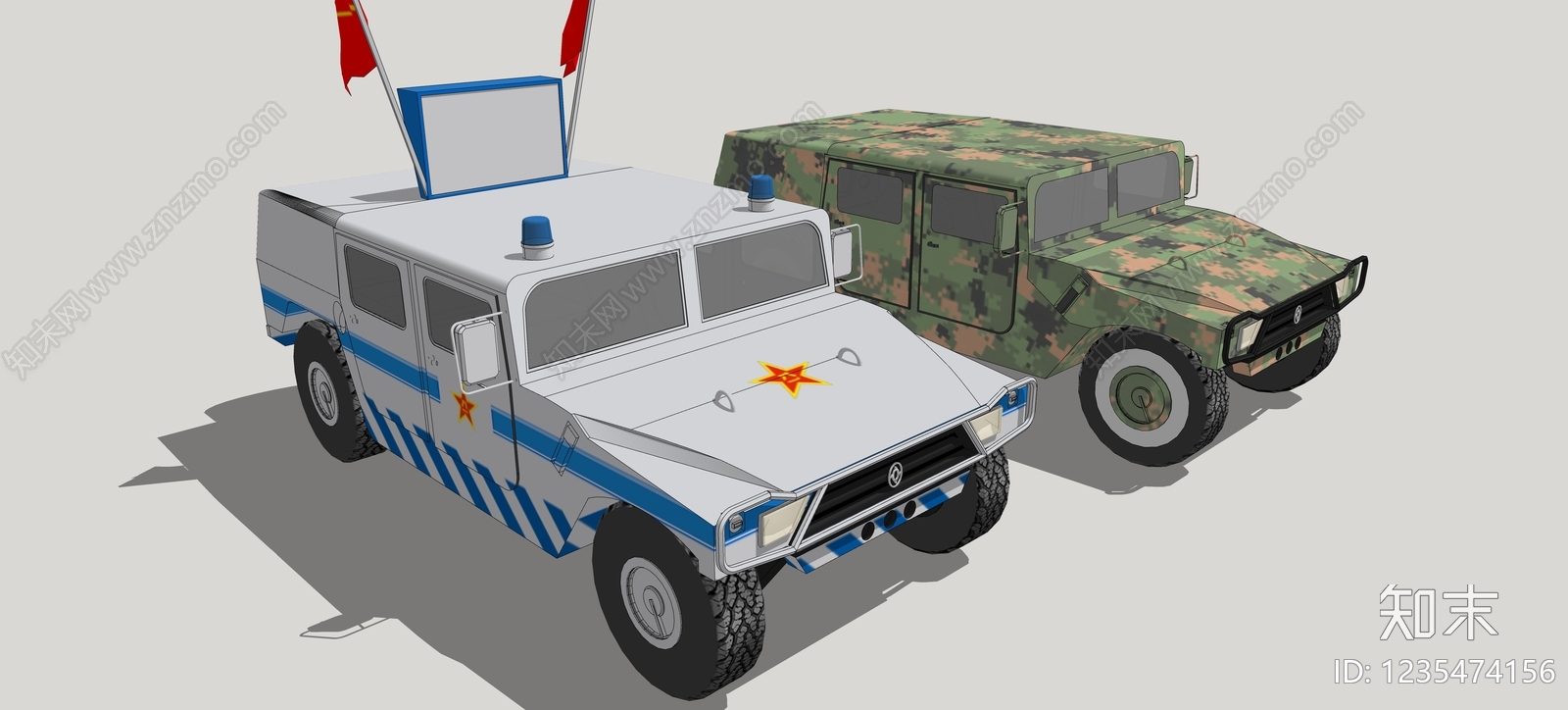 汽车SU模型下载【ID:1235474156】