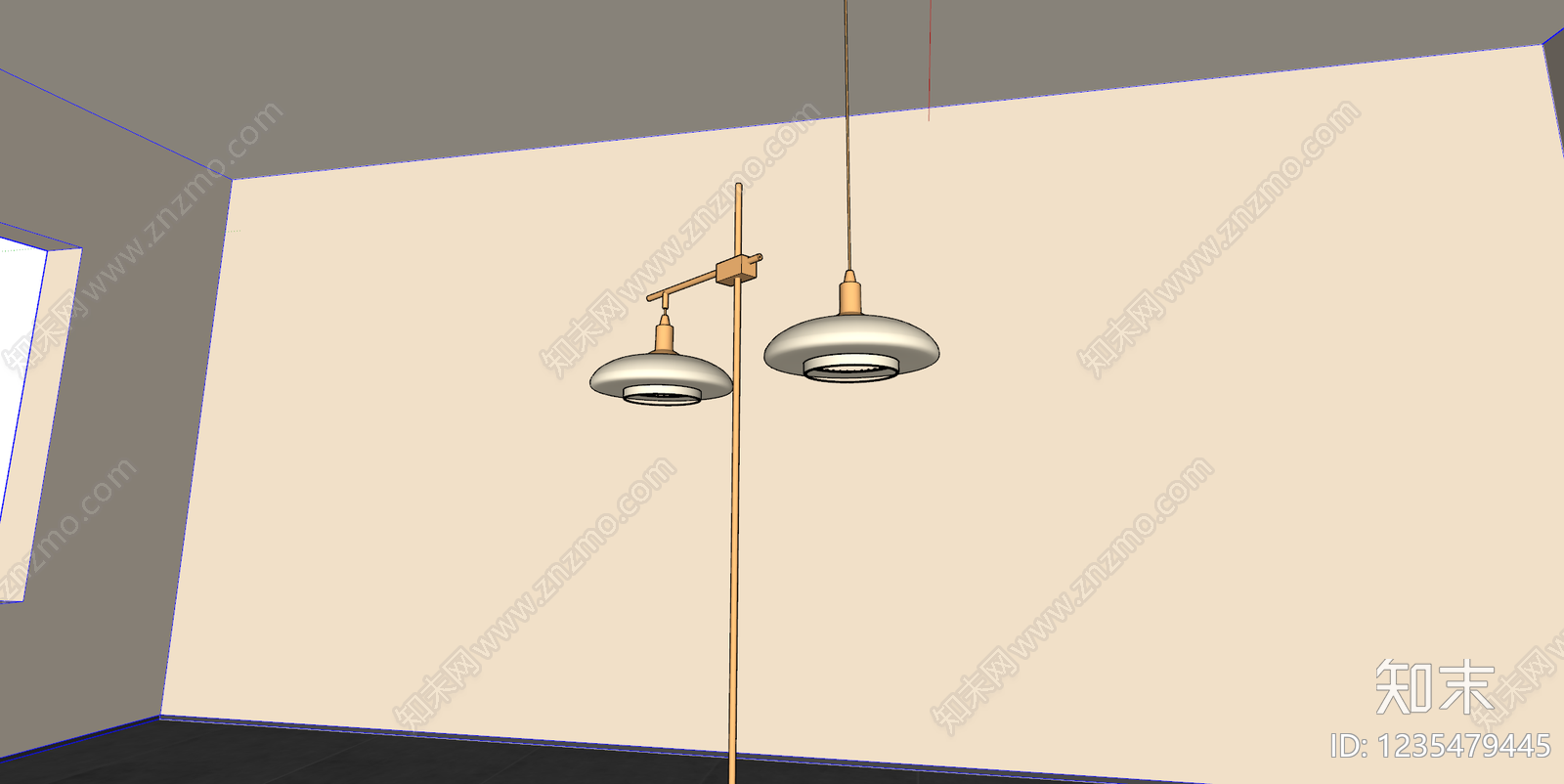 轻奢其他灯具SU模型下载【ID:1235479445】