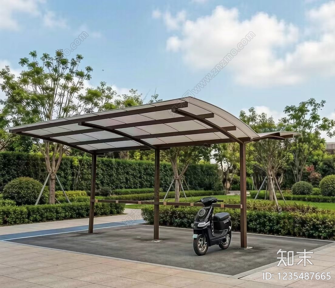 雨棚cad施工图下载【ID:1235487665】