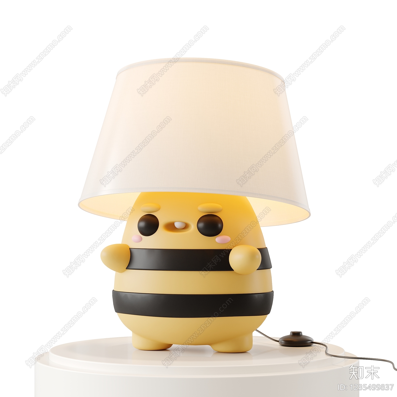 现代台灯SU模型下载【ID:1235499837】