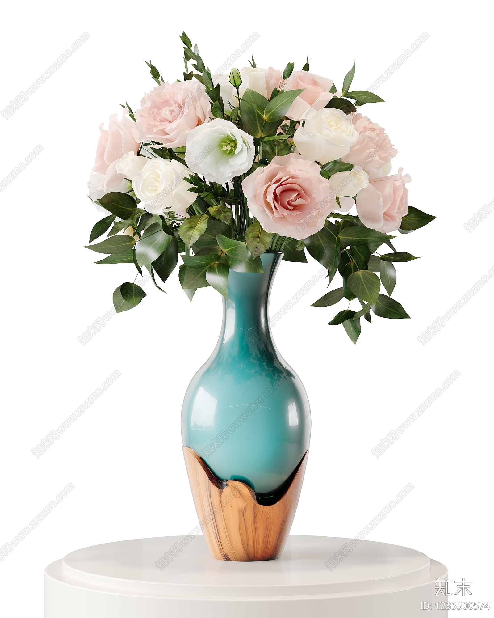 现代花艺SU模型下载【ID:1235500574】