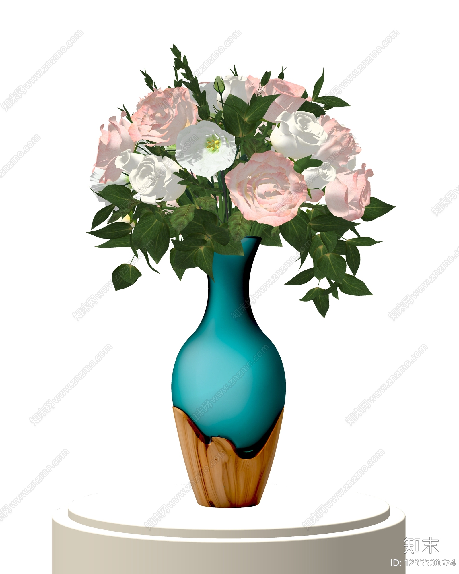 现代花艺SU模型下载【ID:1235500574】