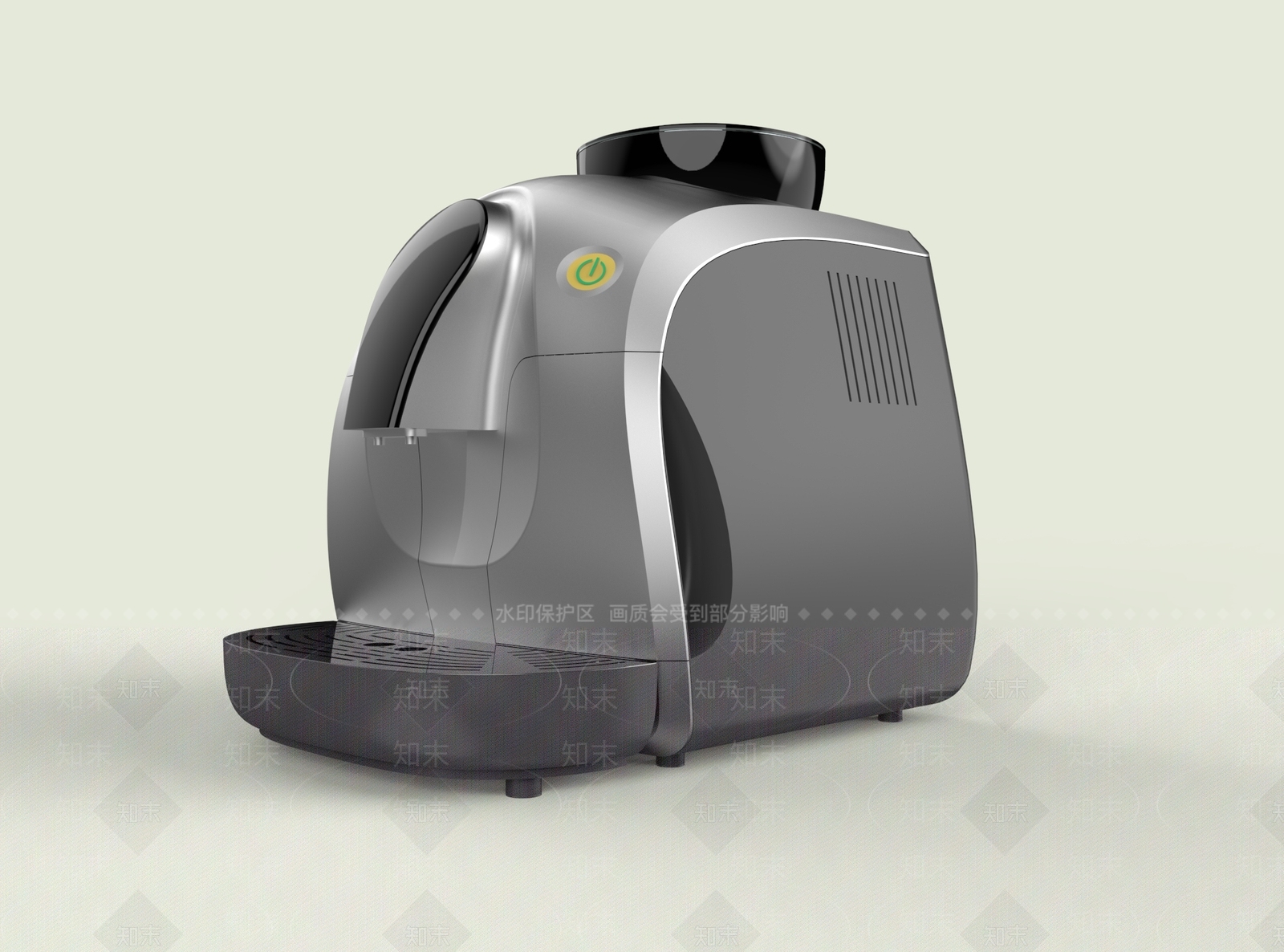 现代咖啡机SU模型下载【ID:1235511343】