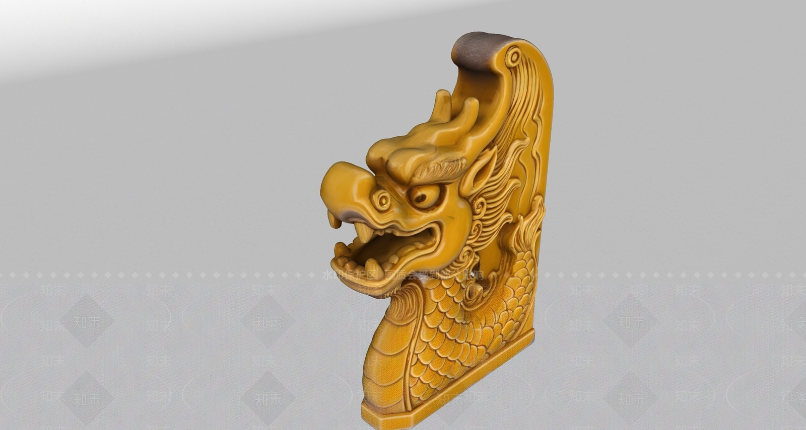 中式雕塑摆件SU模型下载【ID:1235527524】