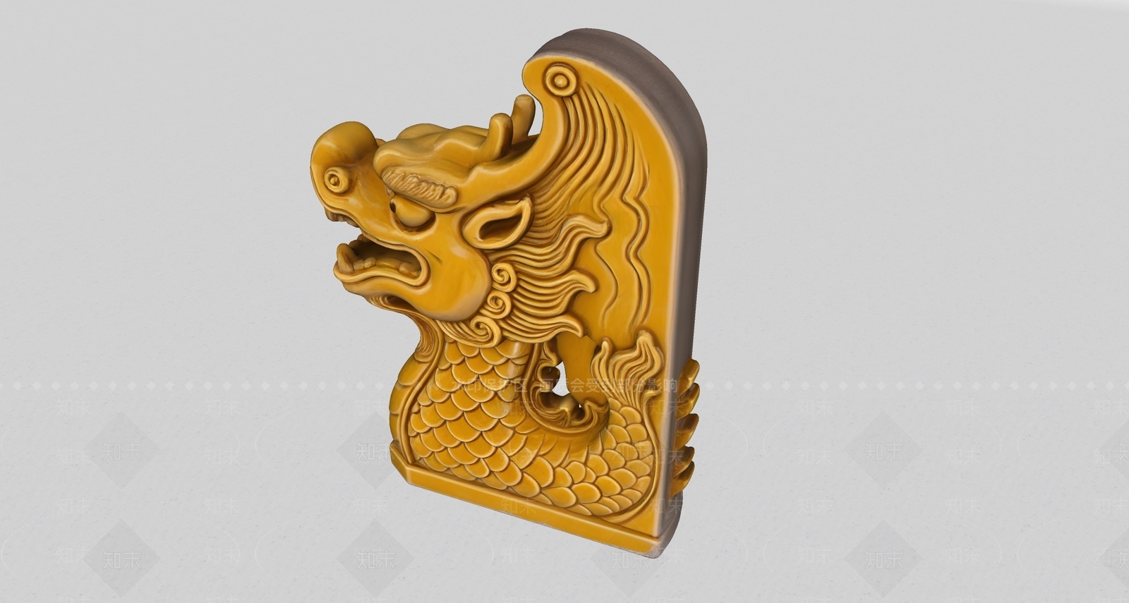中式雕塑摆件SU模型下载【ID:1235527524】