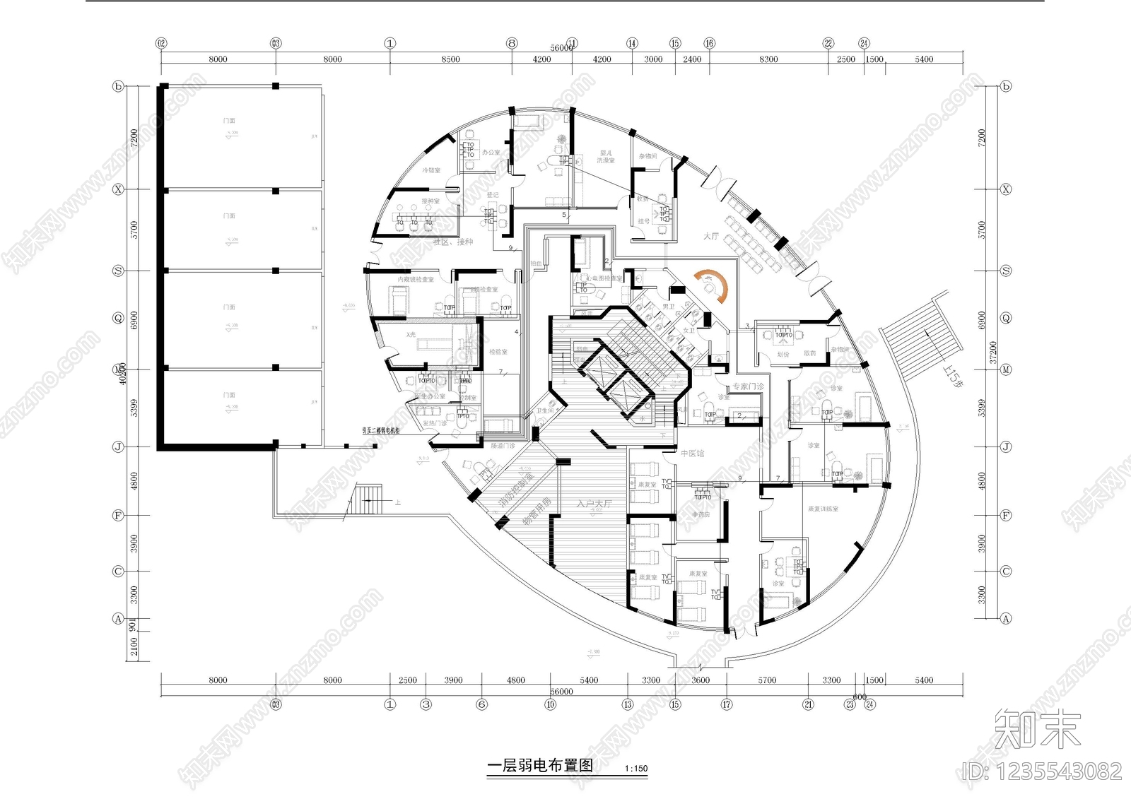 供配电系统cad施工图下载【ID:1235543082】